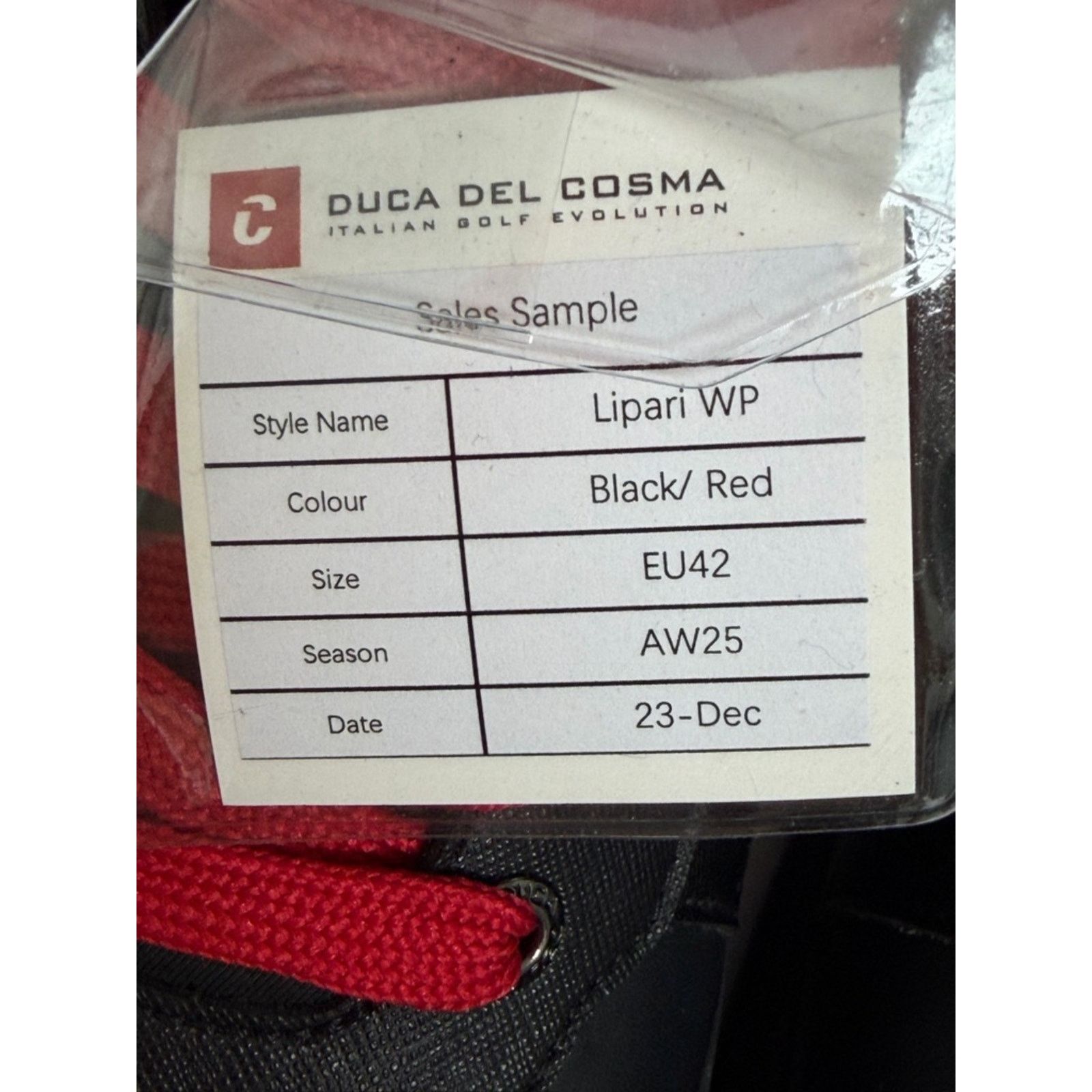 Other Duca Del Cosma Lipari Golf Shoes Men’s 9 W 11 SALES SAMPLE Size US 9 / EU 42 - 7 Thumbnail