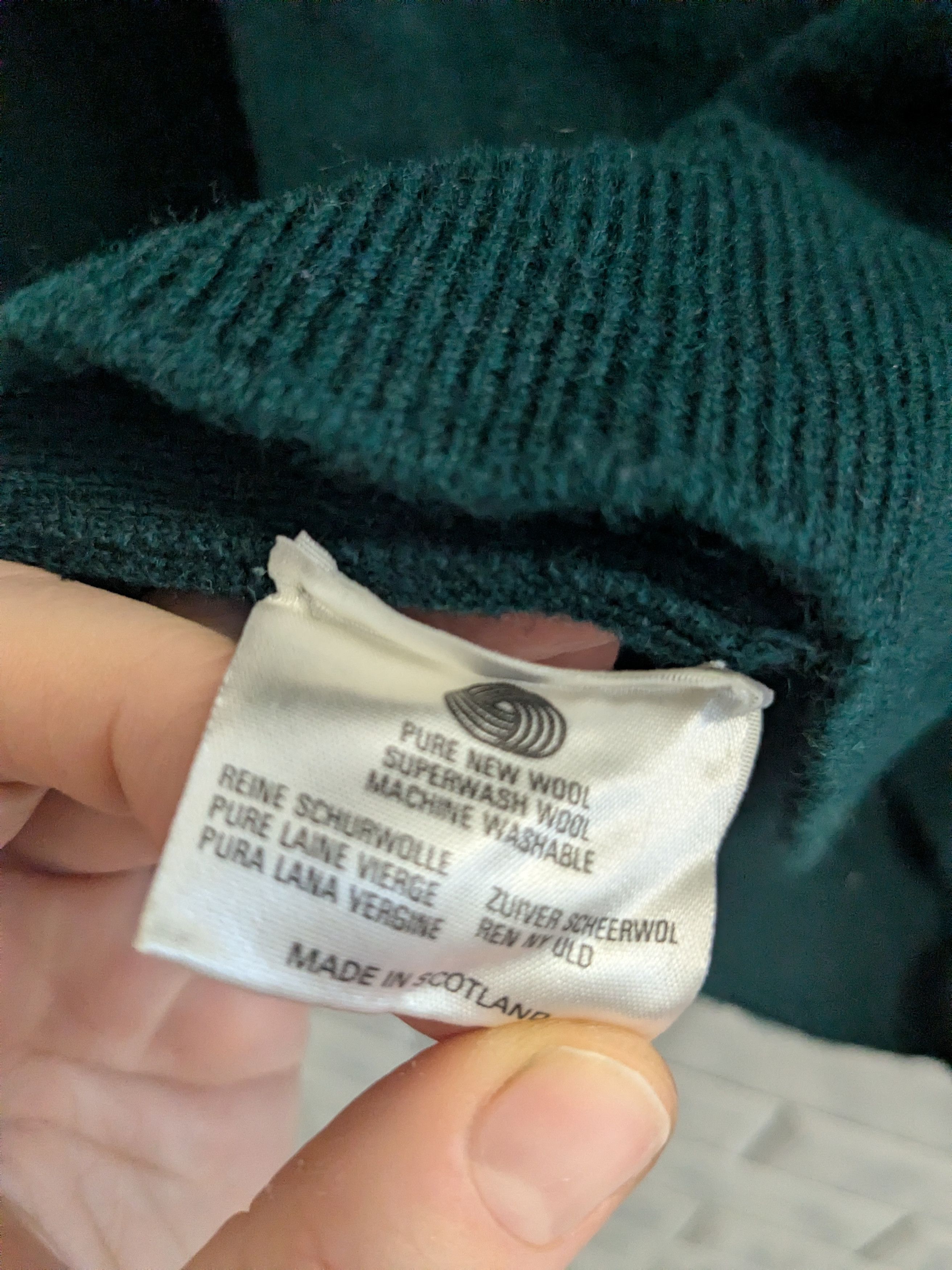 Pringle Of Scotland Pringle of Scotland Wool Sweater – Vintage, Size M Size M / US 6-8 / IT 42-44 - 5 Thumbnail