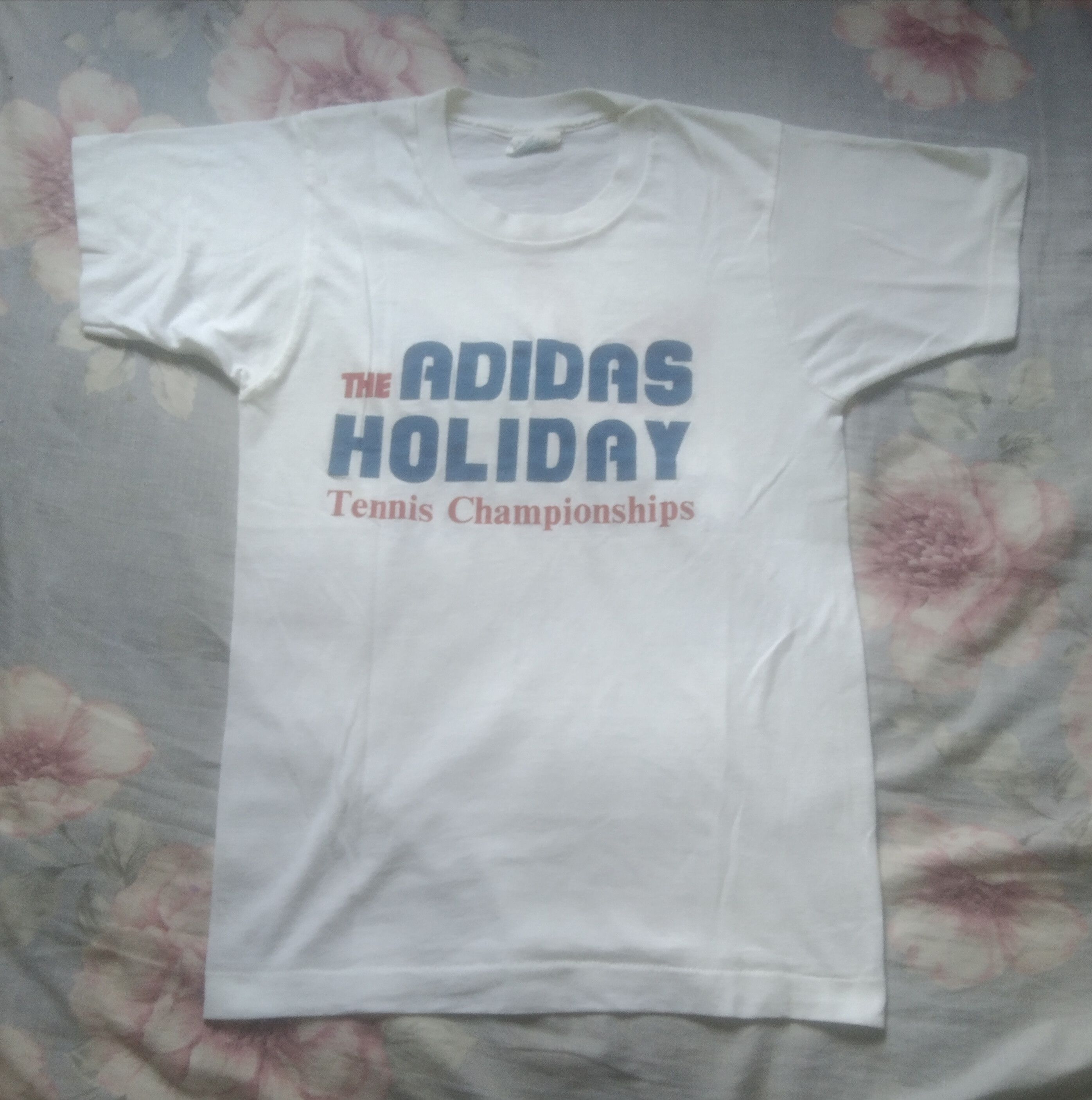 Adidas × Vintage Vintage 80's Adidas Trefoil Rainbow Tennis Championships Size US XS / EU 42 / 0 - 2 Thumbnail