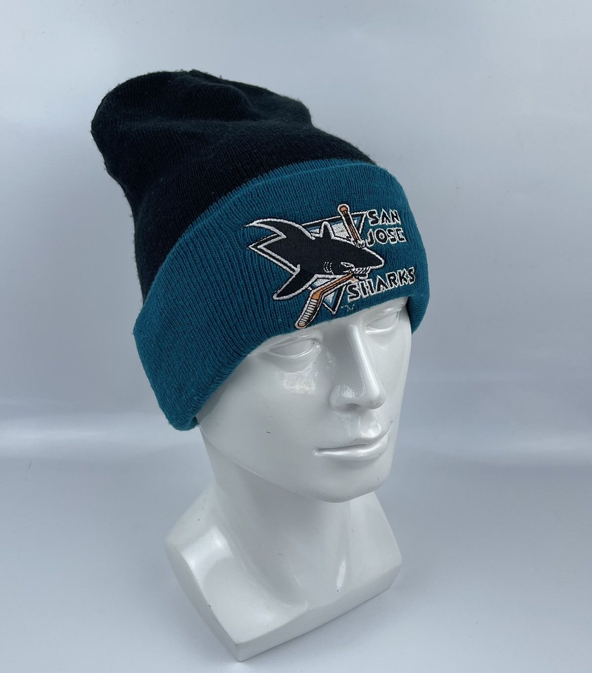 NHL san jose sharks beanie hat snow cap