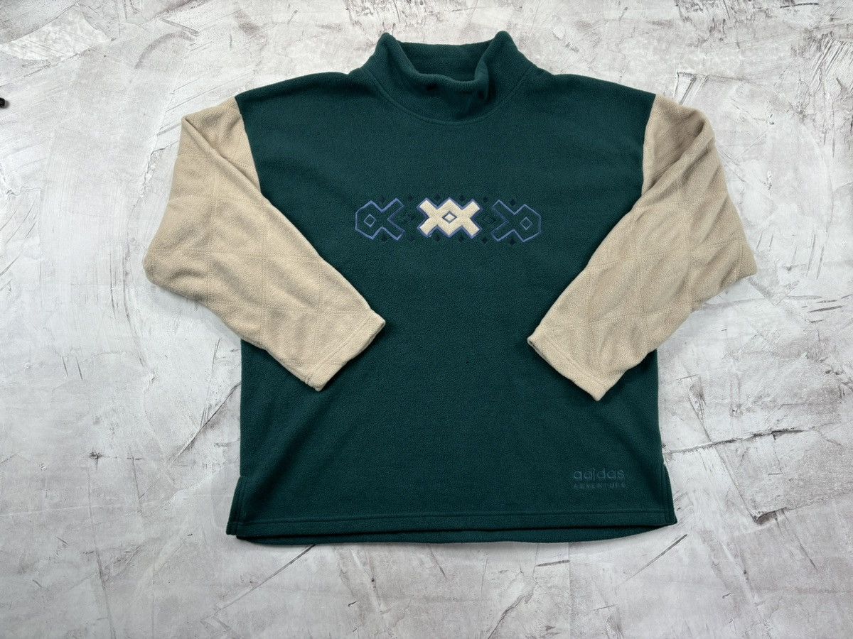 Adidas × Vintage Mens vintage fleece Adidas Adventure Size L Size US L / EU 52-54 / 3 - 1 Thumbnail