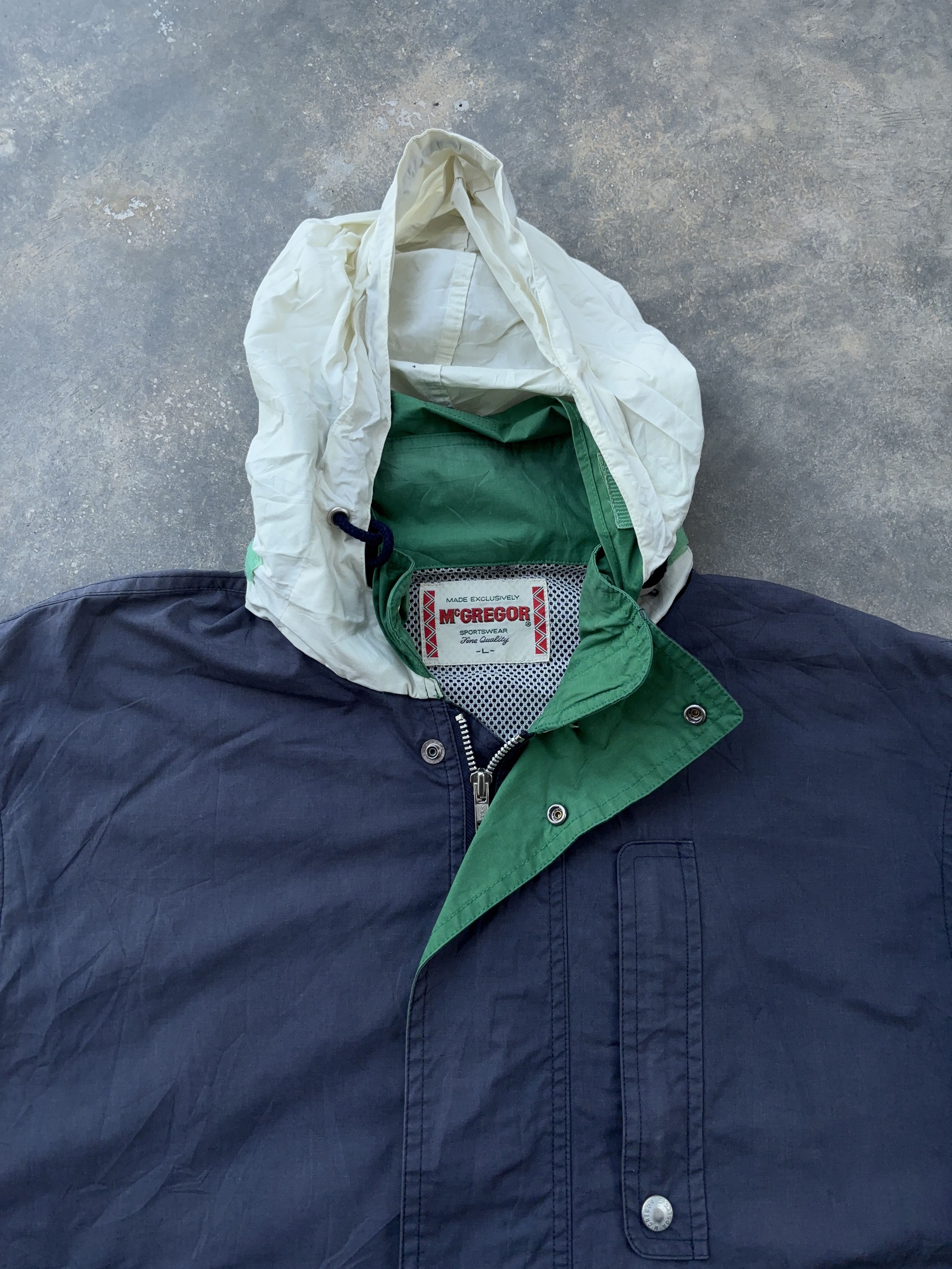 McGregor McGregor Retro Vintage Blue Green Jacket Size US L / EU 52-54 / 3 - 5 Thumbnail