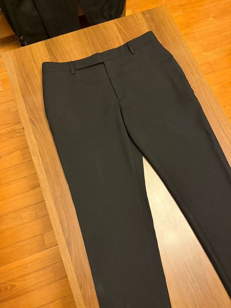 Saint Laurent Paris Saint Laurent Paris size US 48 21ss Black Basic Trouser Size US 32 / EU 48 - 2 Thumbnail