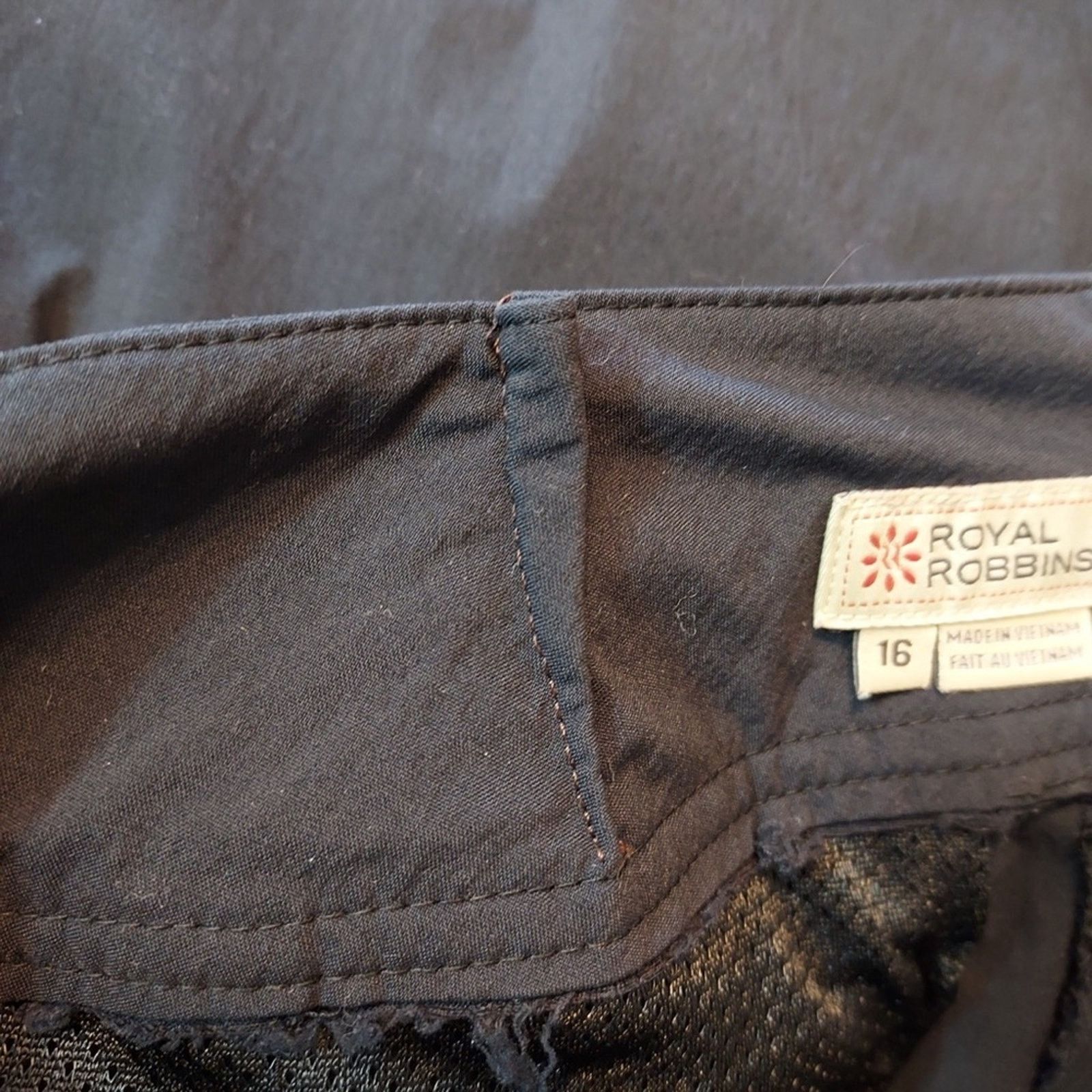 Royal Robbins Royal Robbins Athletic Hike Tennis Stretch Black Mini Skirt Size 30" / US 8 / IT 44 - 6 Thumbnail