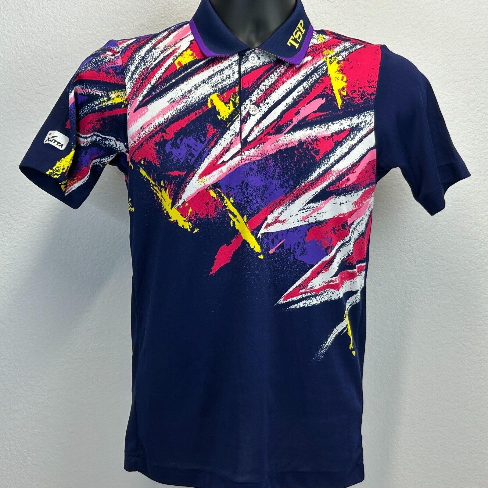Vintage Vintage TSP Table Tennis Polo Shirt Ping Pong JTTA X-Small Size US XS / EU 42 / 0 - 2 Thumbnail