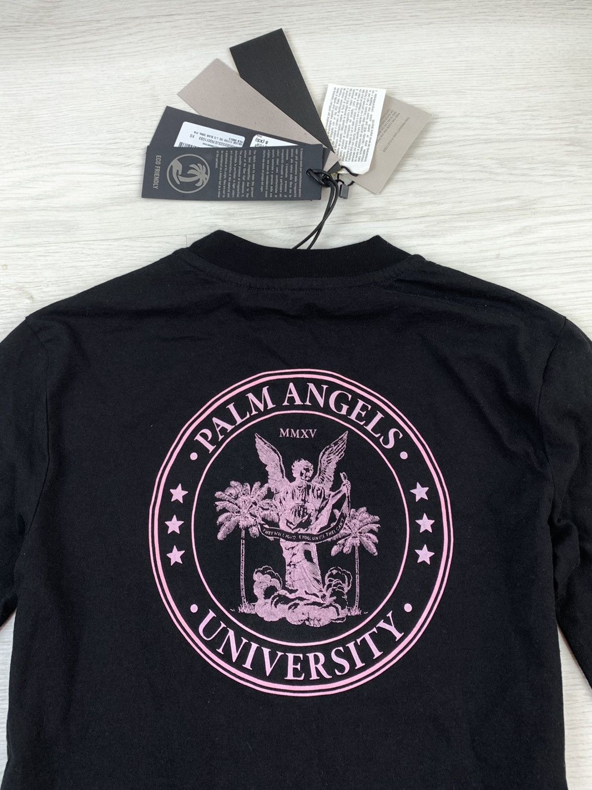 Palm Angels Palm Angels Womens Long Sleeve Shirt Black Size XS Size XS / US 0-2 / IT 36-38 - 6 Thumbnail