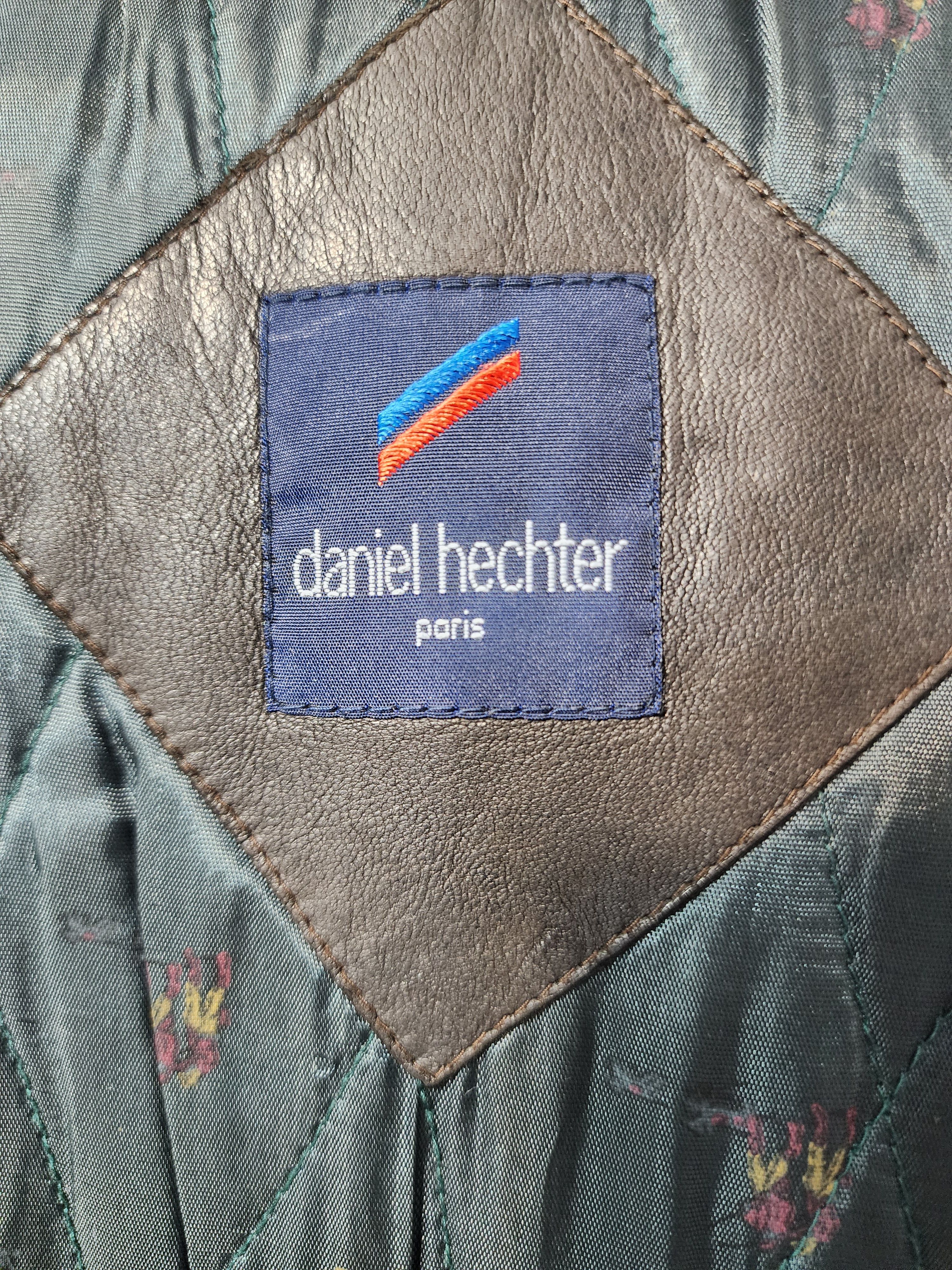 Designer Brown Genuine Leather Men's Long Coat Size US XL / EU 56 / 4 - 8 Thumbnail