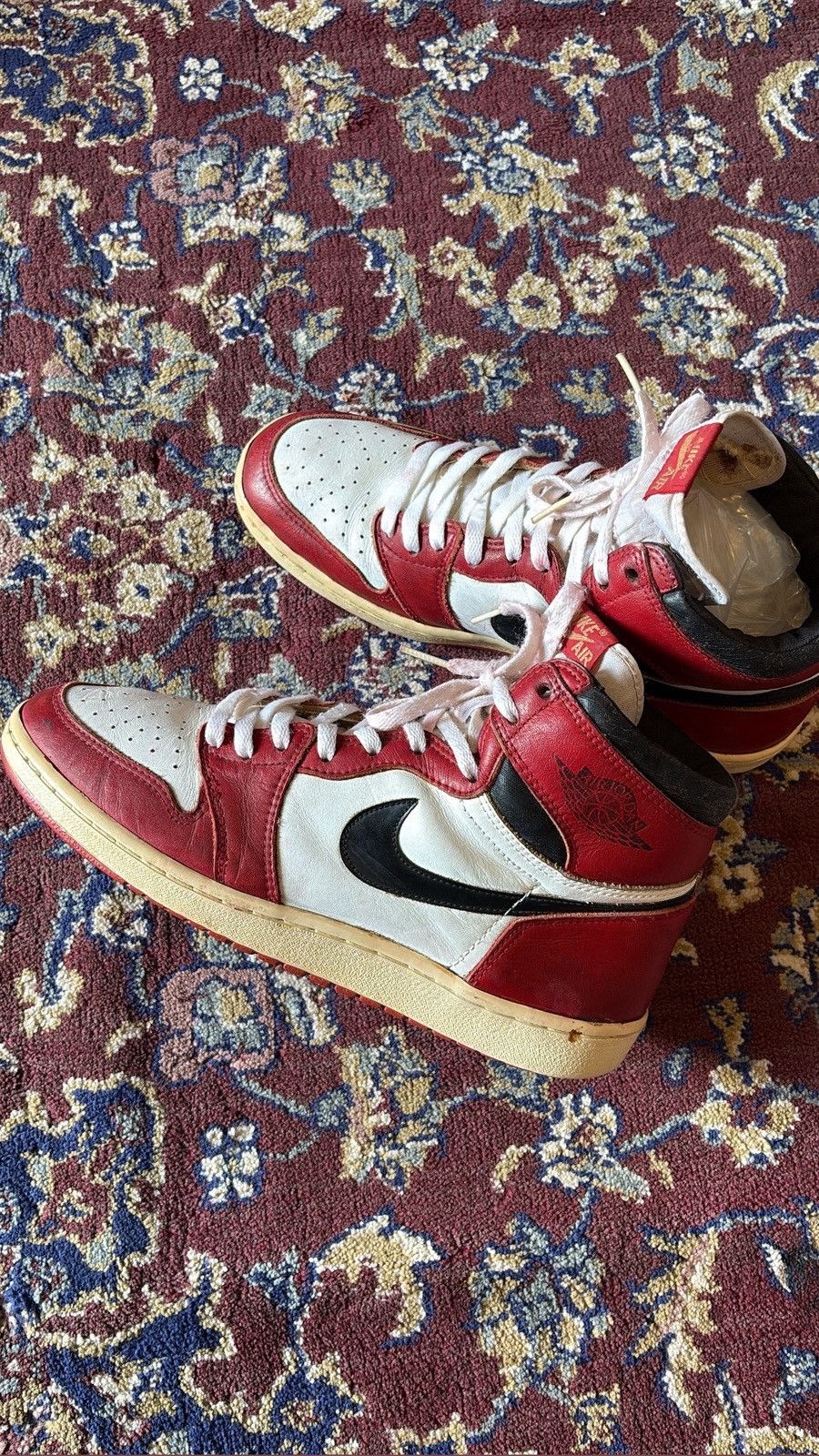 Nike Og 1985’s Nike Air Jordan 1 Chicago “Rare Size US 11 / EU 44 - 7 Thumbnail