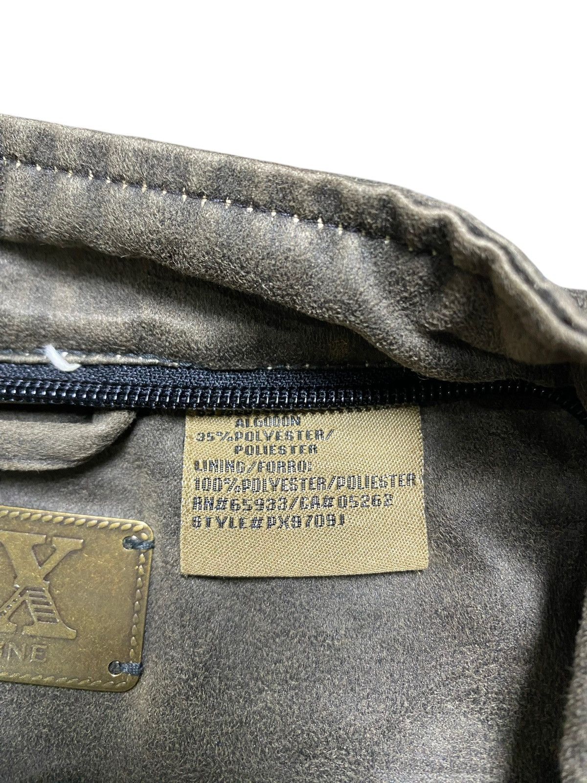 VINTAGE LEATHER JACKET PX GENUINE