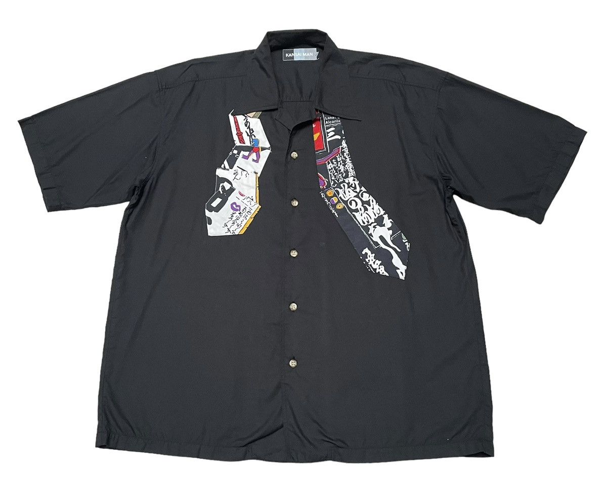 Japanese Brand × Kansai Yamamoto × Vintage Vintage Japanese Brand Kansai Yamamoto Shirt 1990s Size US L / EU 52-54 / 3 - 1 Thumbnail
