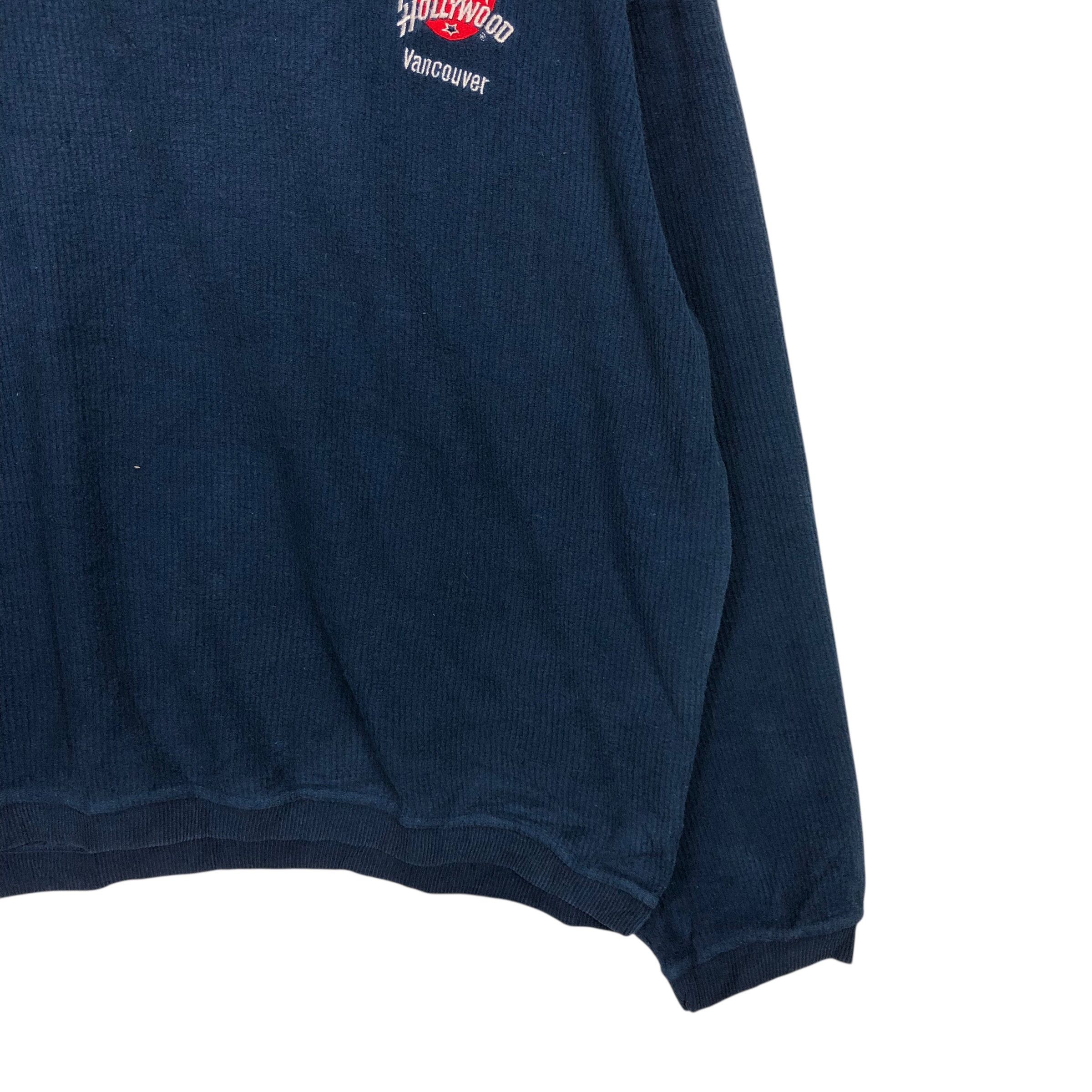 Japanese Brand 📌Vintage Sweatshirt Crewneck Planet Hollywood Big Logo Size US M / EU 48-50 / 2 - 6 Thumbnail