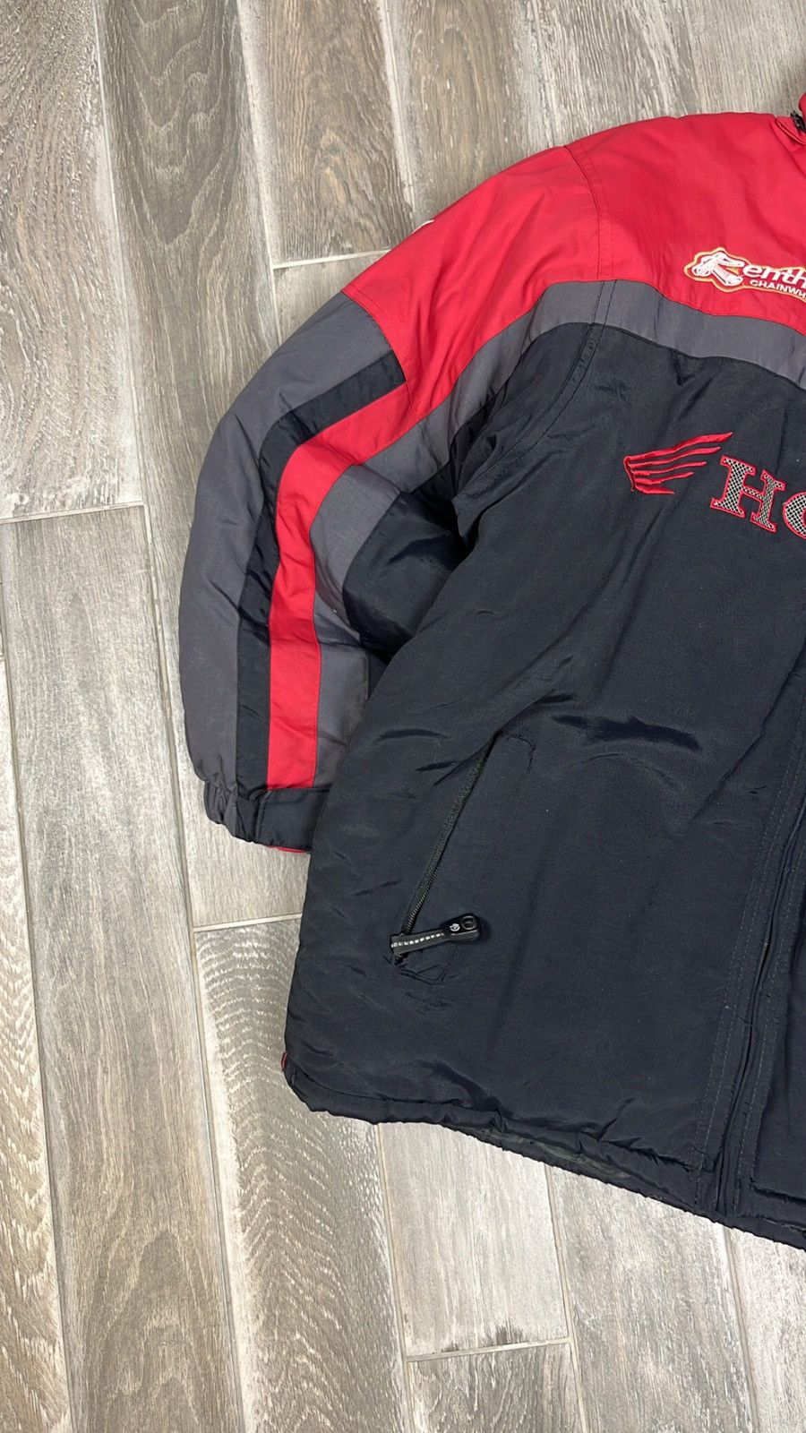Vintage Vintage Honda F1 Dunlop hype bomber Rental Size US M / EU 48-50 / 2 - 3 Thumbnail