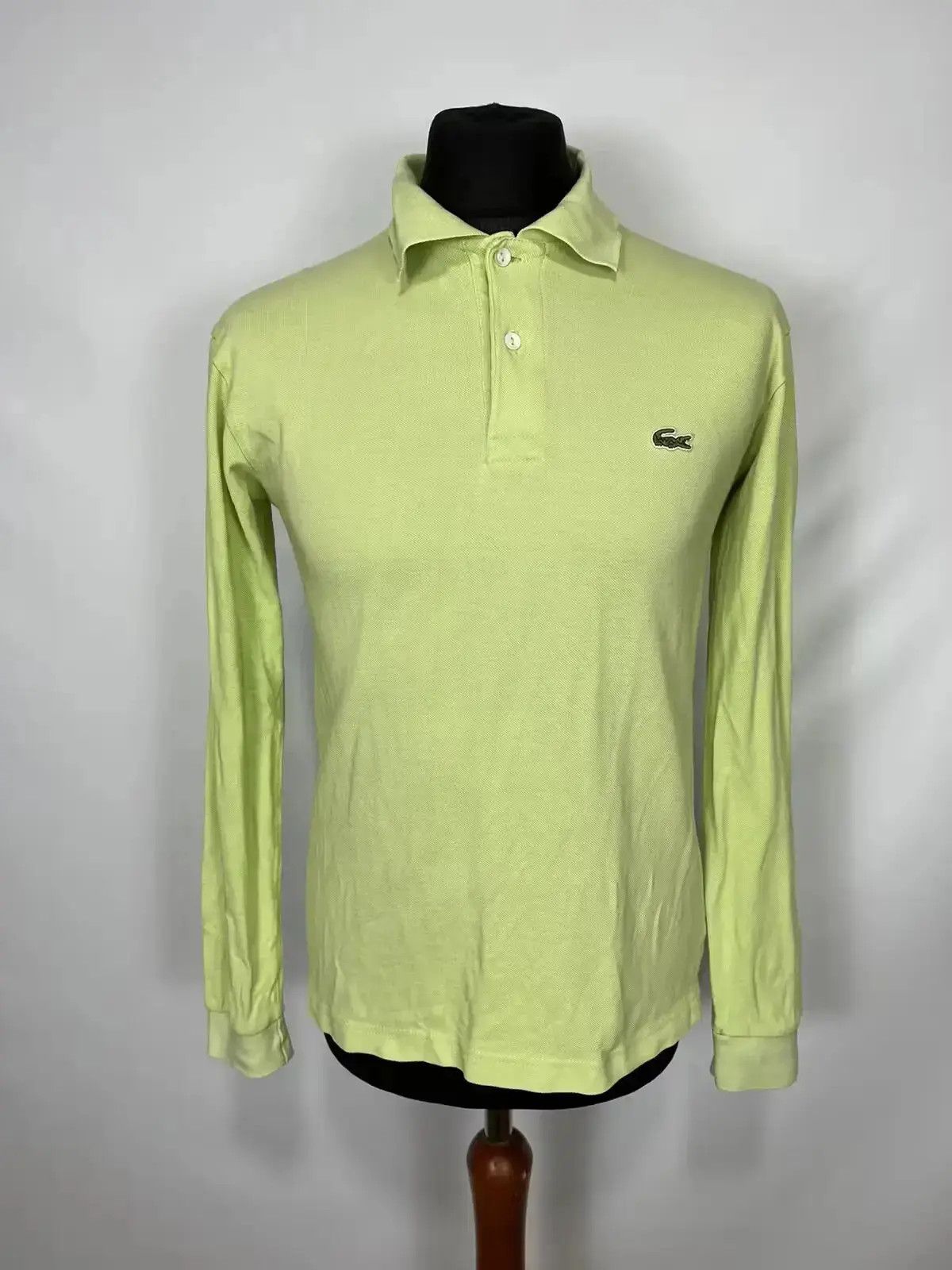 Lacoste × Vintage Vintage Lacoste long sleeve polo T-shirt Size US S / EU 44-46 / 1 - 1 Thumbnail