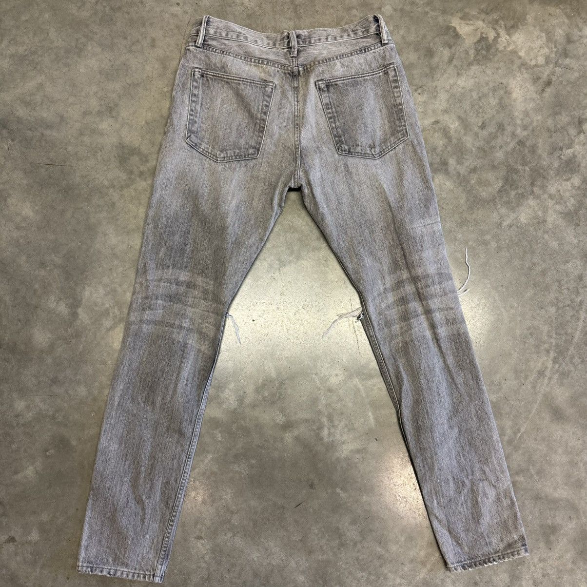 Fear Of God Distressed Knee Jeans