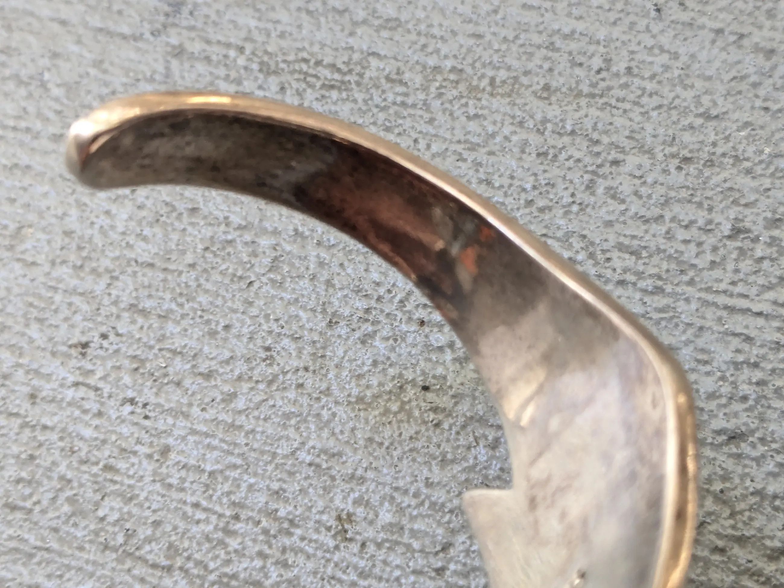 Jewelry × Vintage Vintage Sterling Silver Bracelet Turquoise Cuff Mexico 5.25" Size ONE SIZE - 2 Thumbnail