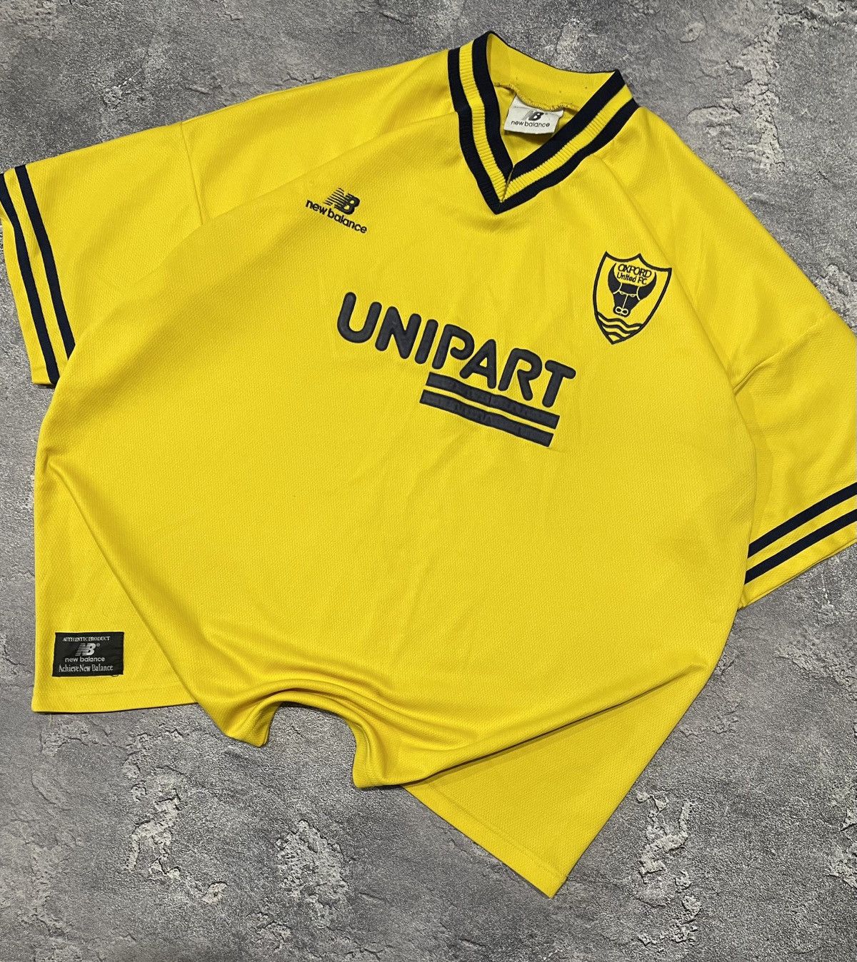 New Balance × Vintage 1998 New Balance Oxford United Y2K Retro Home Soccer Jersey Size US XXL / EU 58 / 5 - 3 Thumbnail
