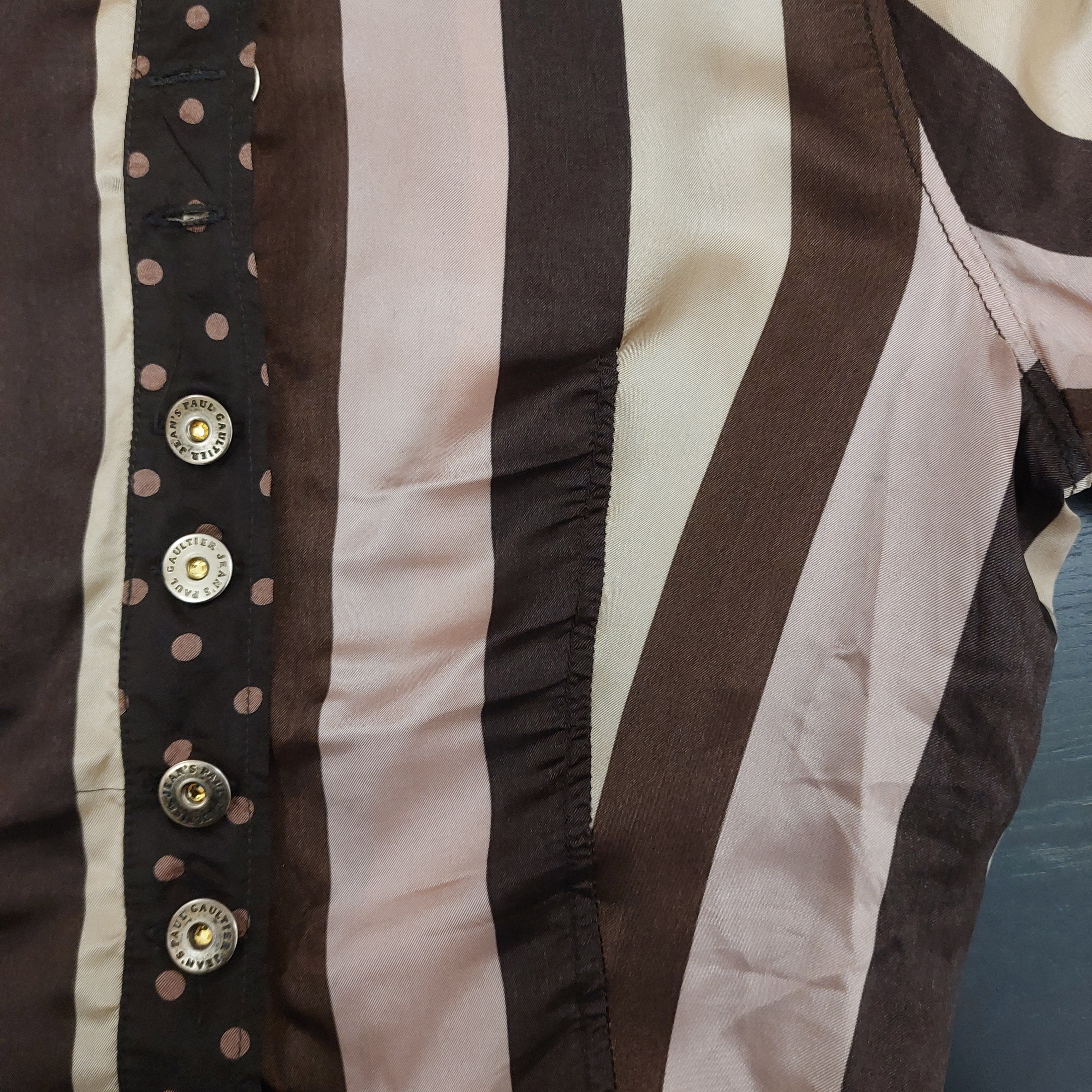 Jean Paul Gaultier Jean Paul Gaultier vintage viscose shirt dress Size S / US 4 / IT 40 - 17 Thumbnail