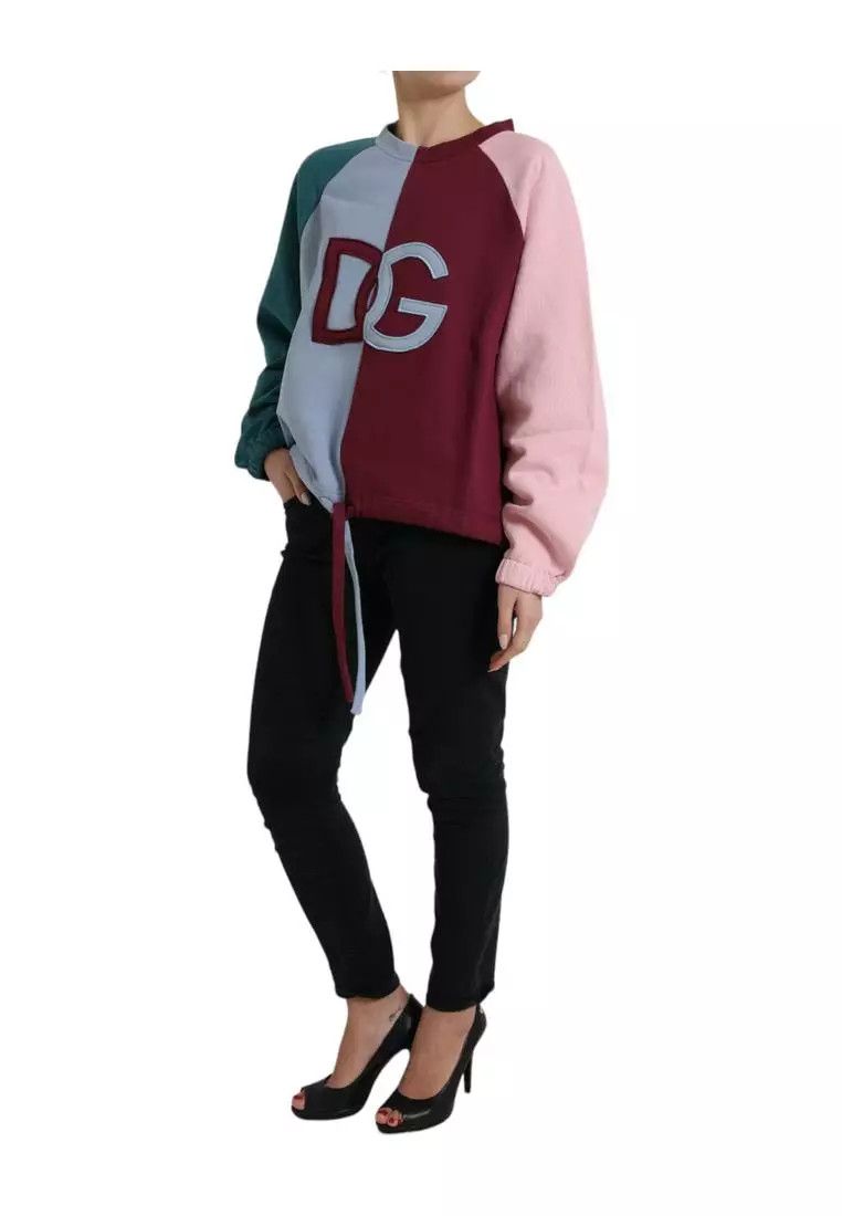 Dolce & Gabbana o1y0925 Sweatshirt in Multicolor Size M / US 6-8 / IT 42-44 - 4 Thumbnail