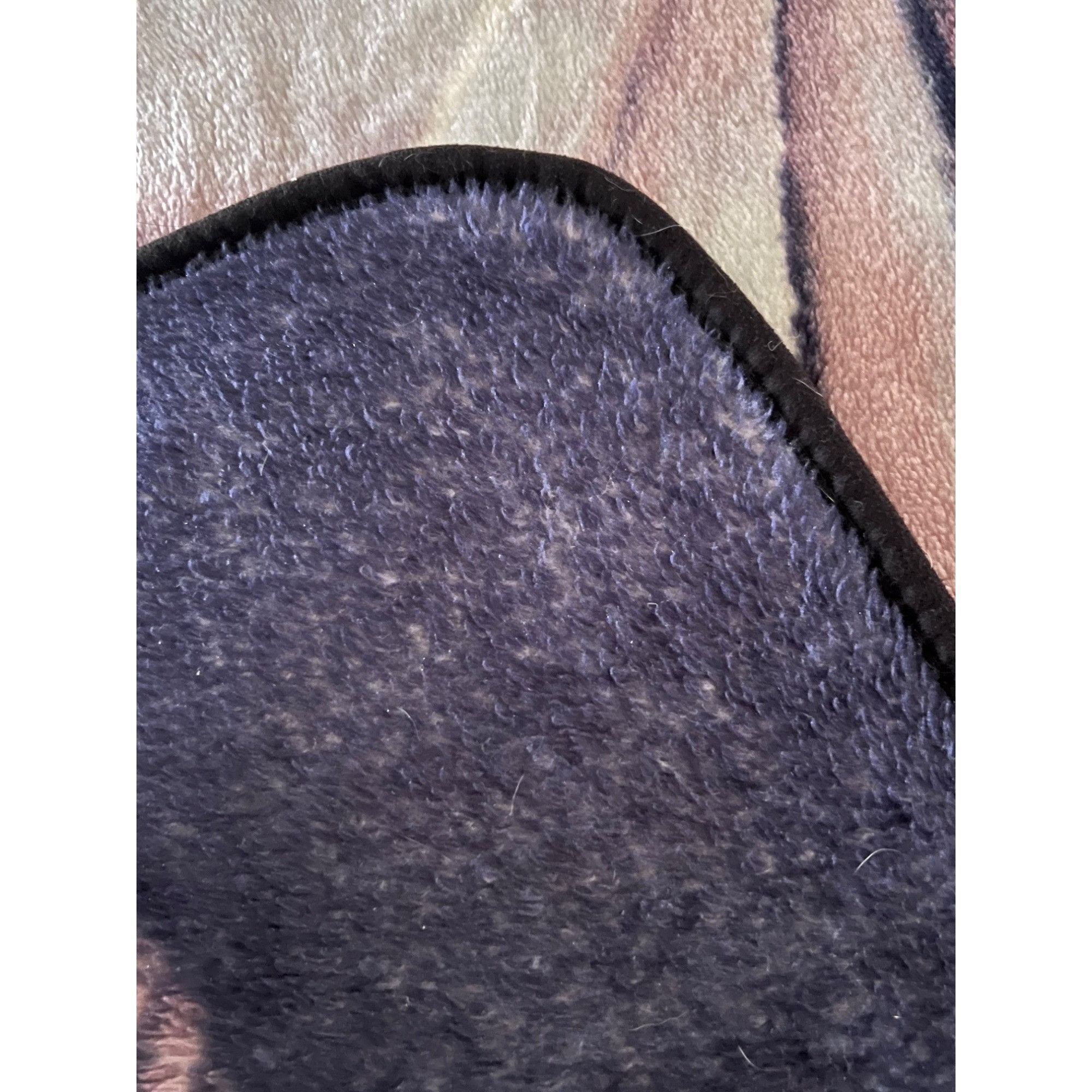 Vintage Native American Indian Reversible Plush Heavy Large Blanket Size ONE SIZE - 4 Thumbnail