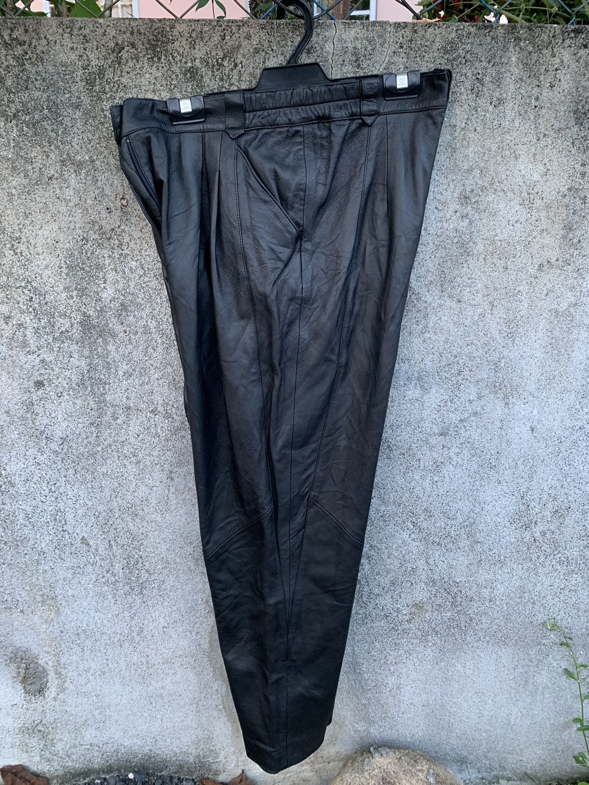 Designer Leather Pants Size US 30 / EU 46 - 6 Thumbnail