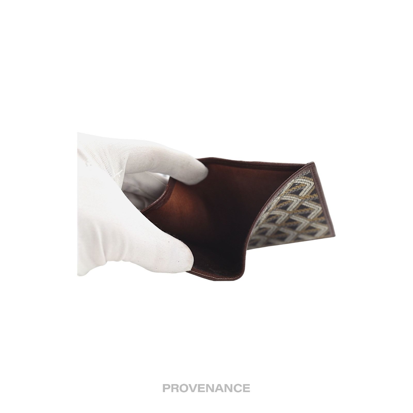 Goyard 🔴 Goyard Pocket Organizer Wallet - Black Jacquard Goyardine Size ONE SIZE - 7 Thumbnail