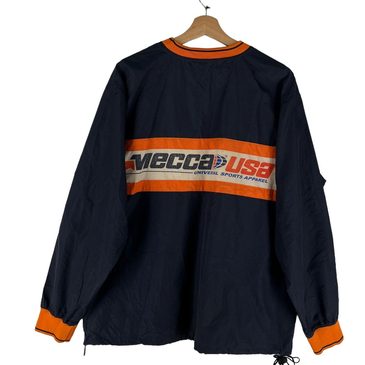 Japanese Brand 🔥VINTAGE LONG SLEEVE SWEATSHIRT MECCA USA BIG LOGO Size US L / EU 52-54 / 3 - 4 Thumbnail