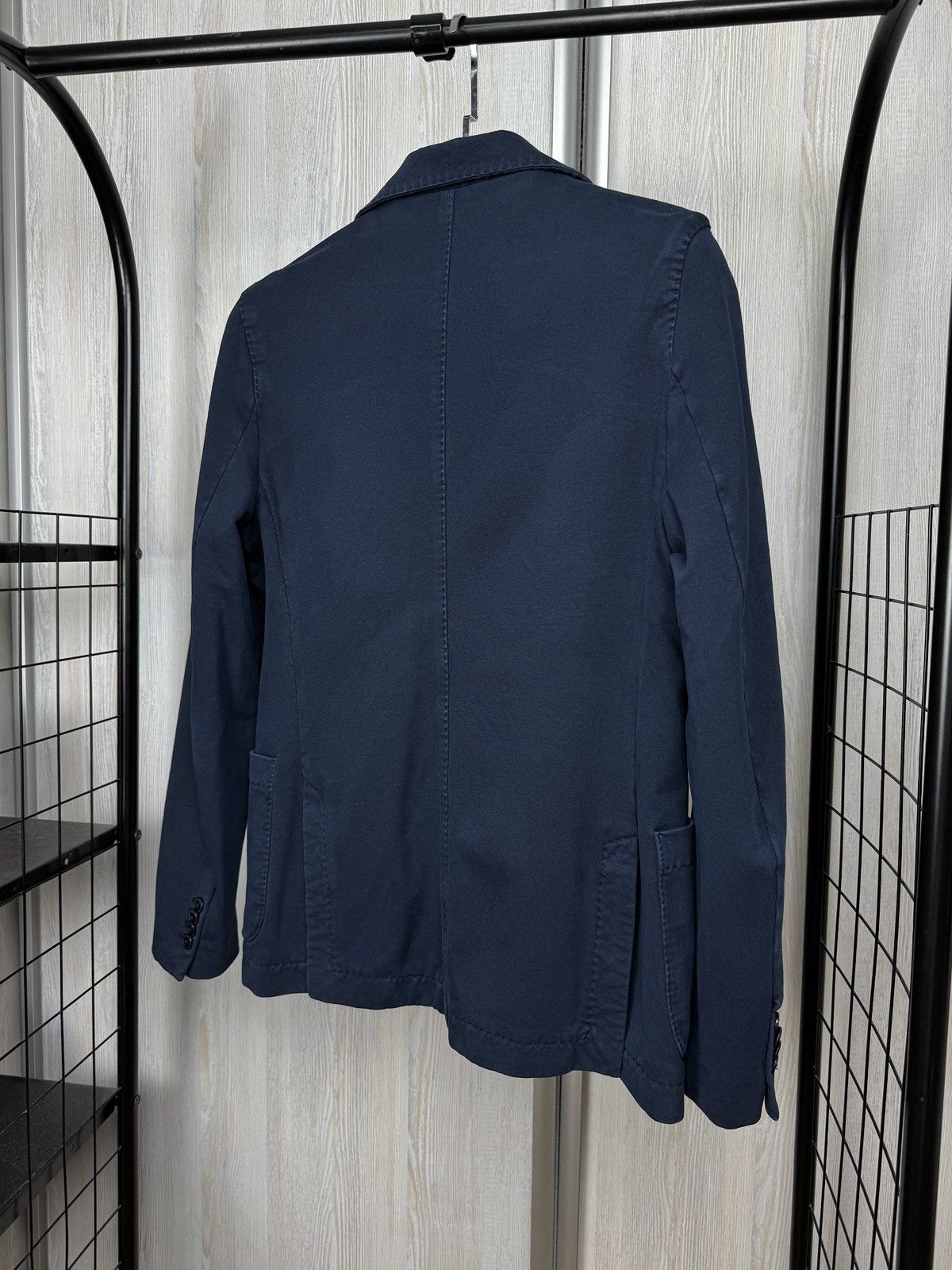 Circolo 1901 Circolo 1901 Navy blue stretch cotton unlined blazer sz 46 Size 36R - 8 Thumbnail