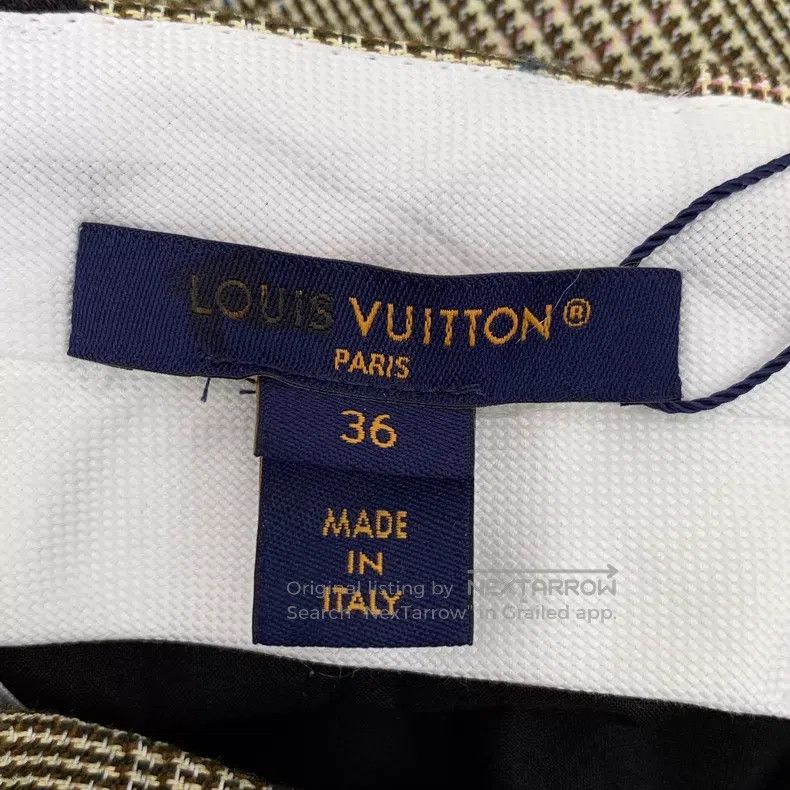 Louis Vuitton Louis Vuitton 23 styles of light brown houndstooth wool ca Size US 36 / EU 52 - 6 Thumbnail