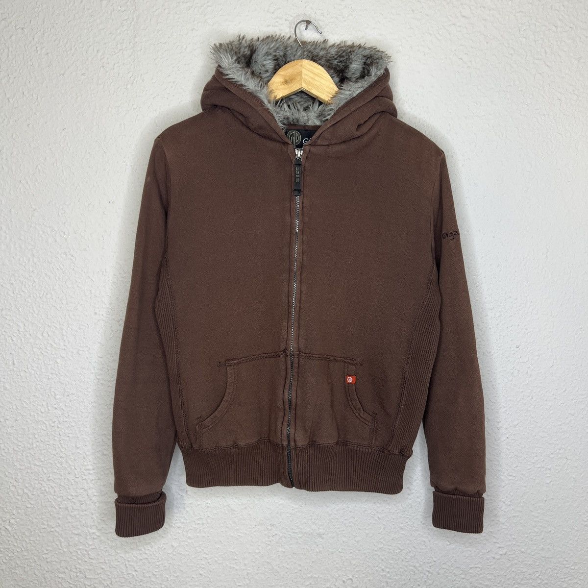 If Six Was Nine Vintage Fur Hoodie Giga DX If6was9 LGB Style Sweatshirt Y2K Size S / US 4 / IT 40 - 1 Thumbnail