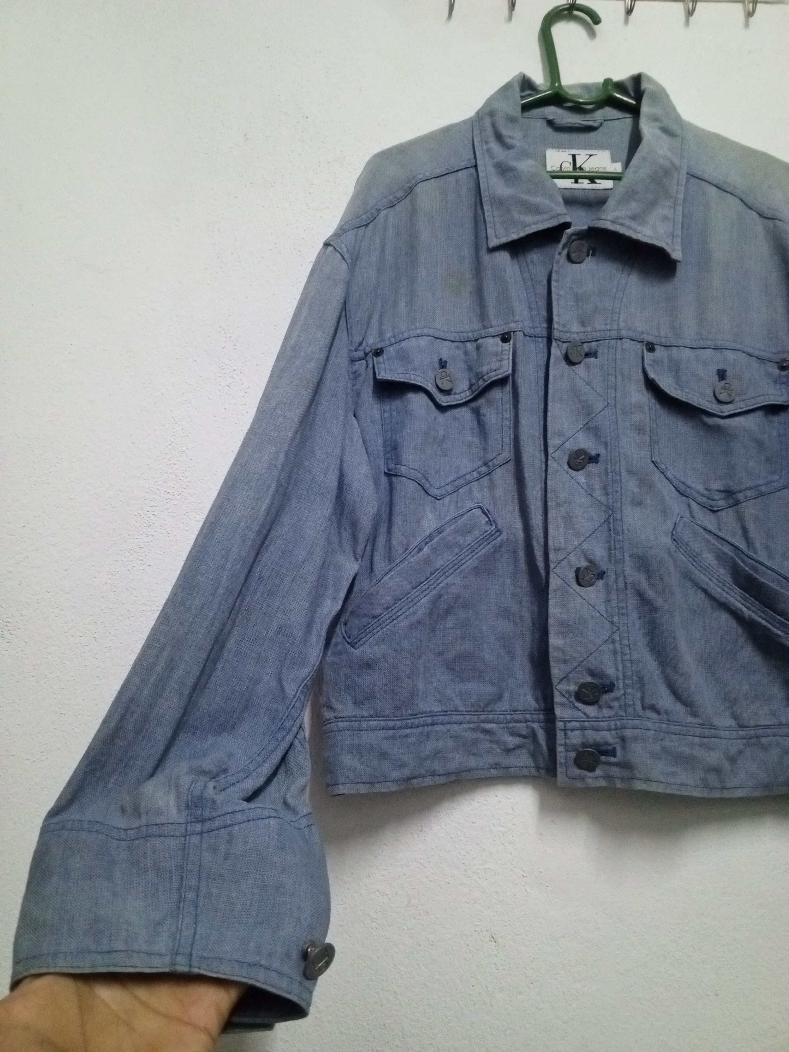 Calvin Klein 90sVintage Calvin Klein jacket Size US L / EU 52-54 / 3 - 2 Thumbnail