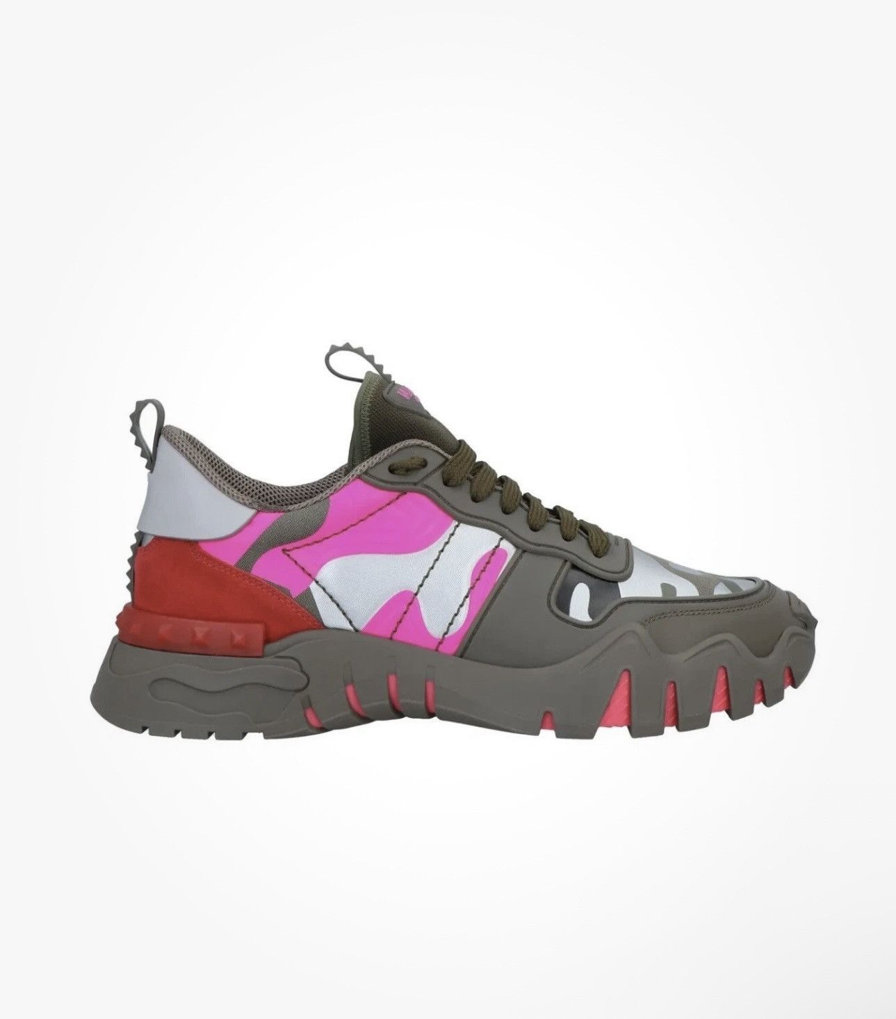 Valentino VALENTINO GARAVANI Sneakers Camouflage Rockstuds Size US 9 / EU 42 - 4 Thumbnail