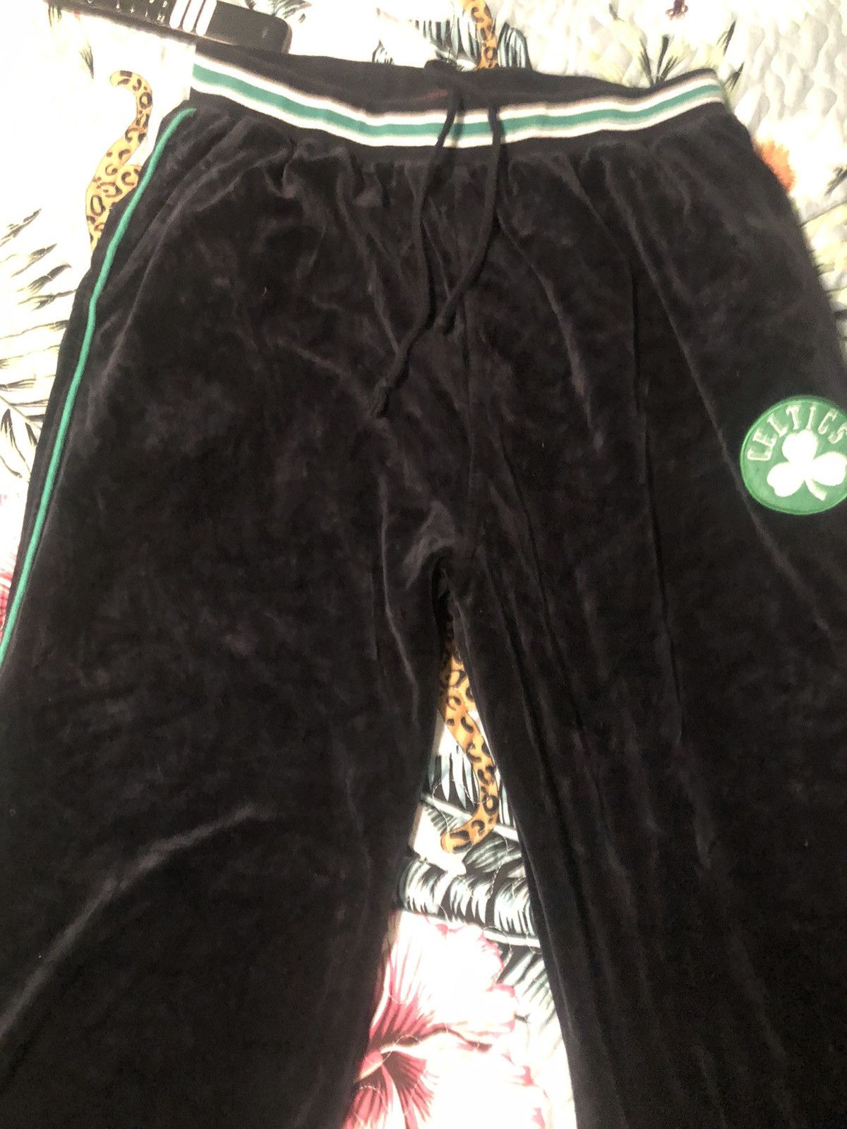 NBA NBA Vintage Warmup Suit Celtics Size US 44 / EU 60 - 17 Thumbnail