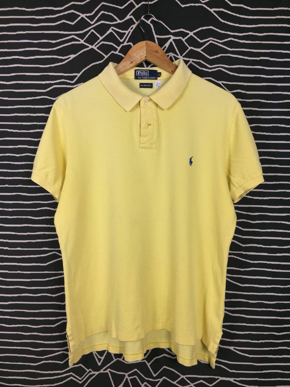 Polo Ralph Lauren × Vintage Vtg Polo Ralph Lauren Small Pony Slim Fit Polo Tee Size US XL / EU 56 / 4 - 2 Thumbnail