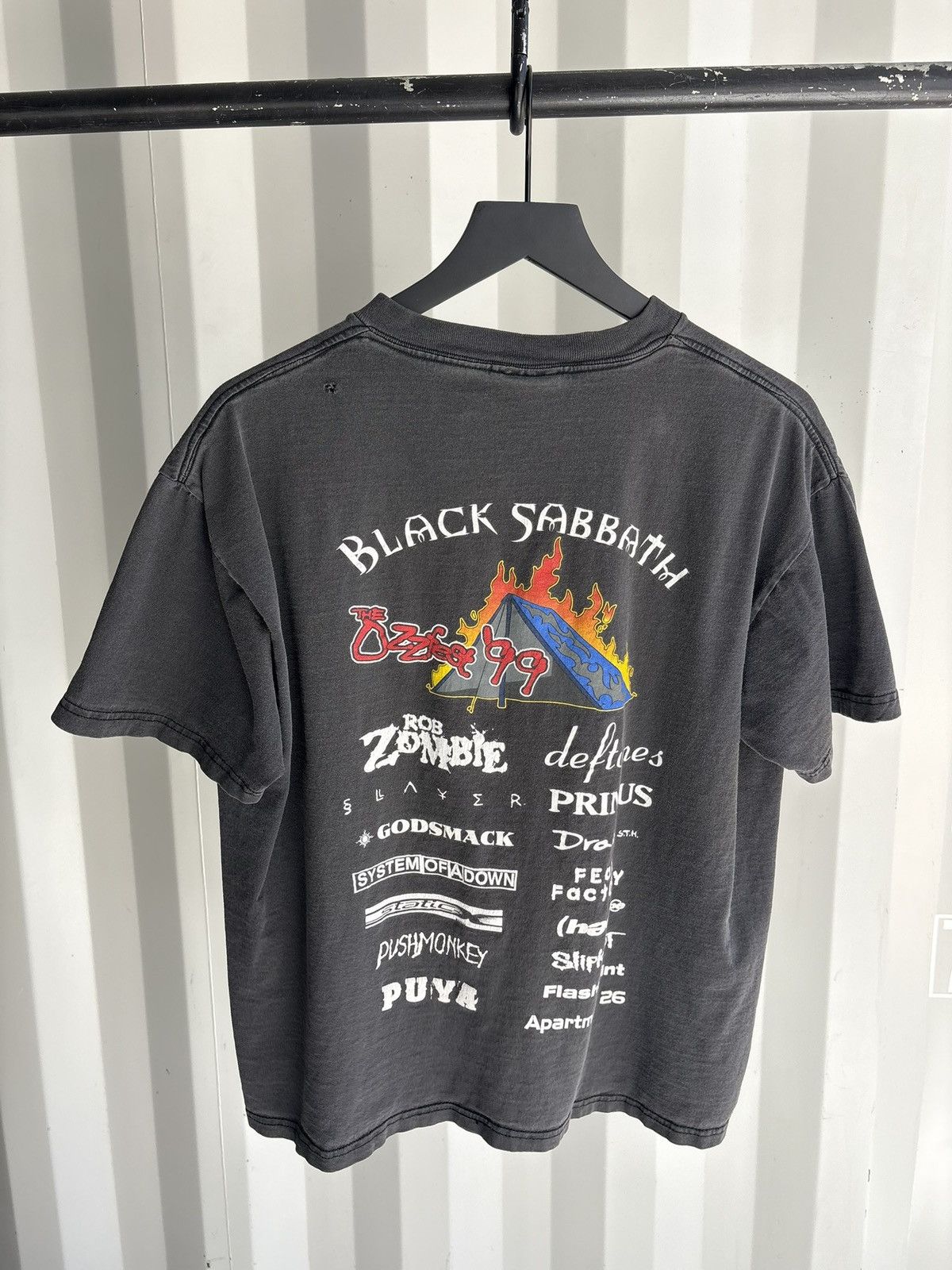Band Tees Vintage Ozzfest 99’ Shirt Faded Distressed Grunge Band Size US L / EU 52-54 / 3 - 3 Thumbnail
