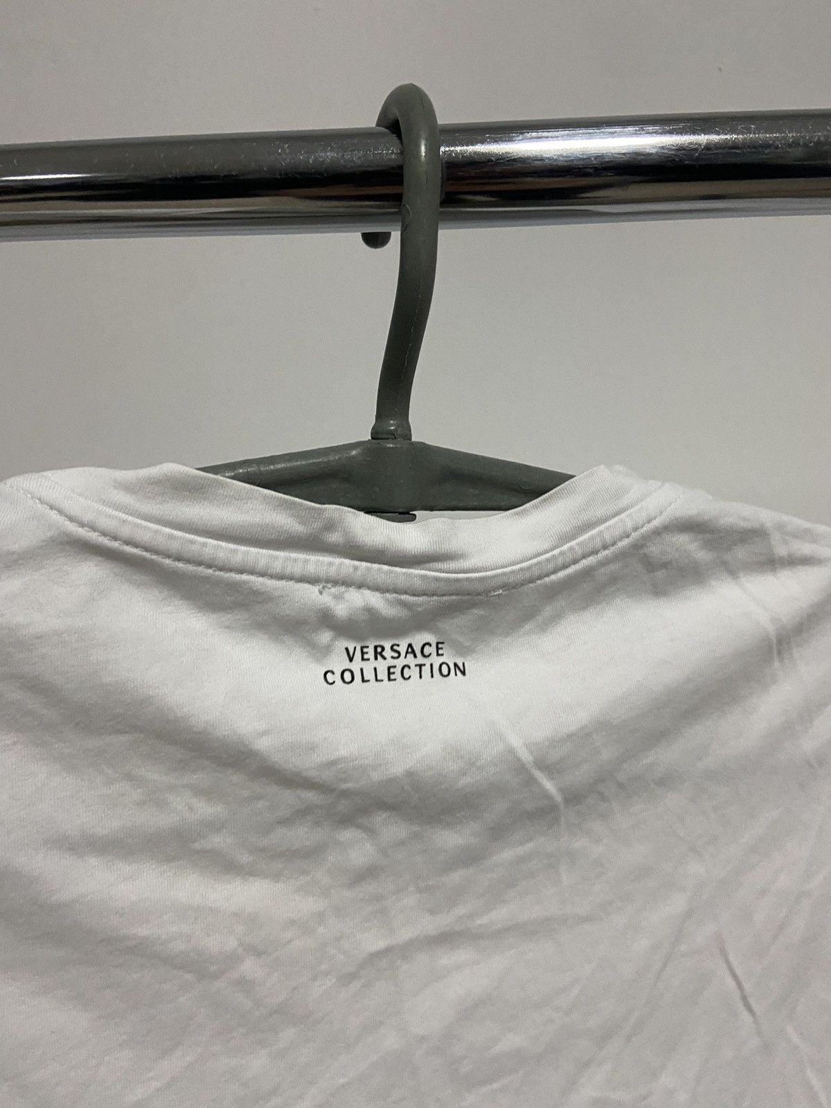 Versace × Versace Jeans Couture × Vintage Versace Big triple Logo Vintage T Shirt Luxury Size US S / EU 44-46 / 1 - 4 Thumbnail