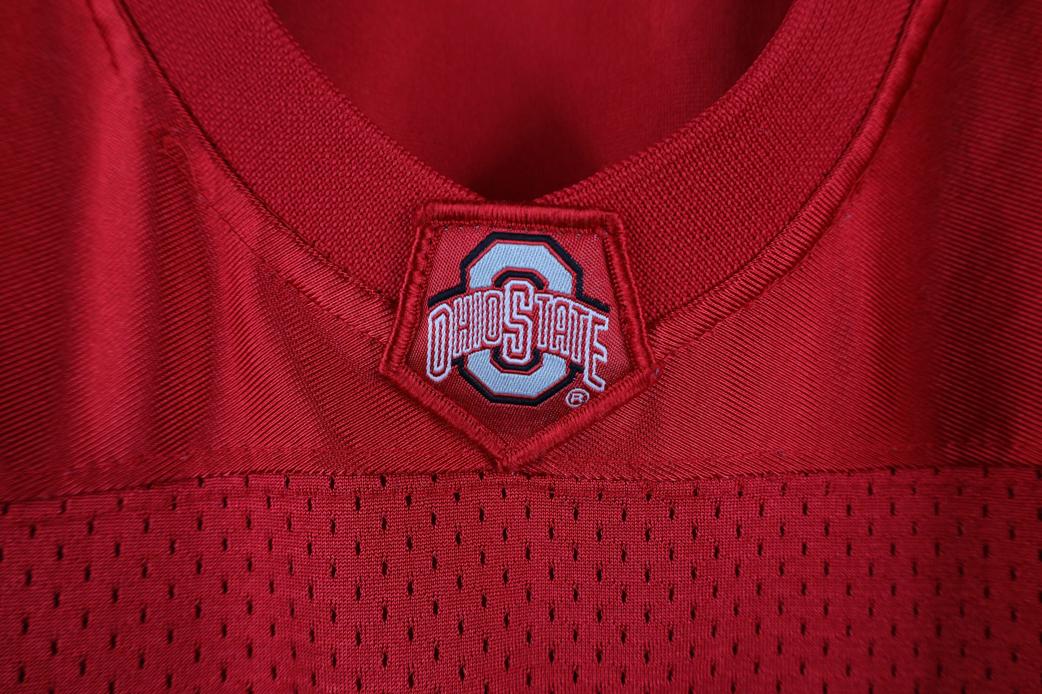 Vintage Vintage Ohio State University Football Jersey Red Mesh #28 Size US XL / EU 56 / 4 - 4 Thumbnail