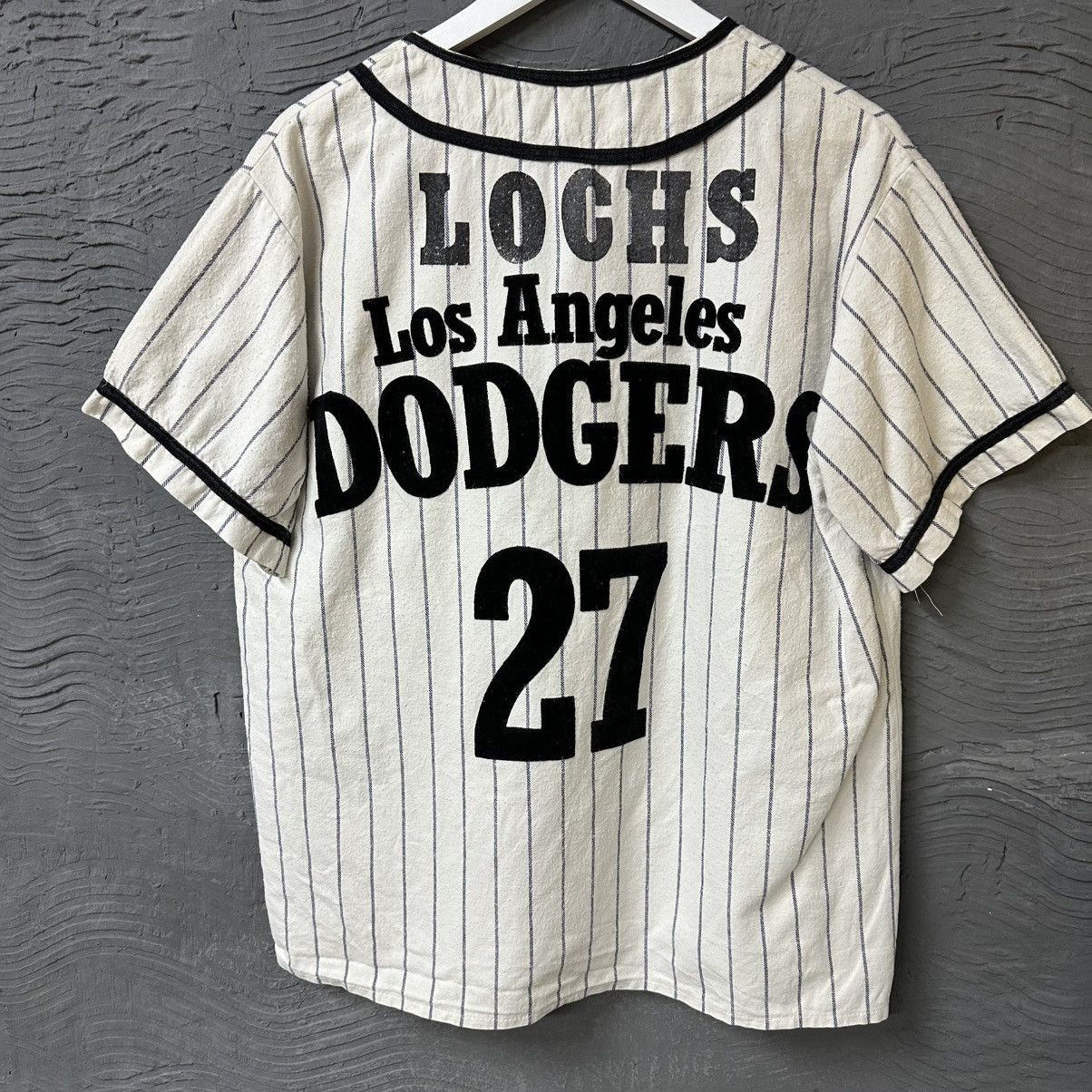 MLB × Vintage Crazy Vintage 90s Los Angeles Dodgers Brown