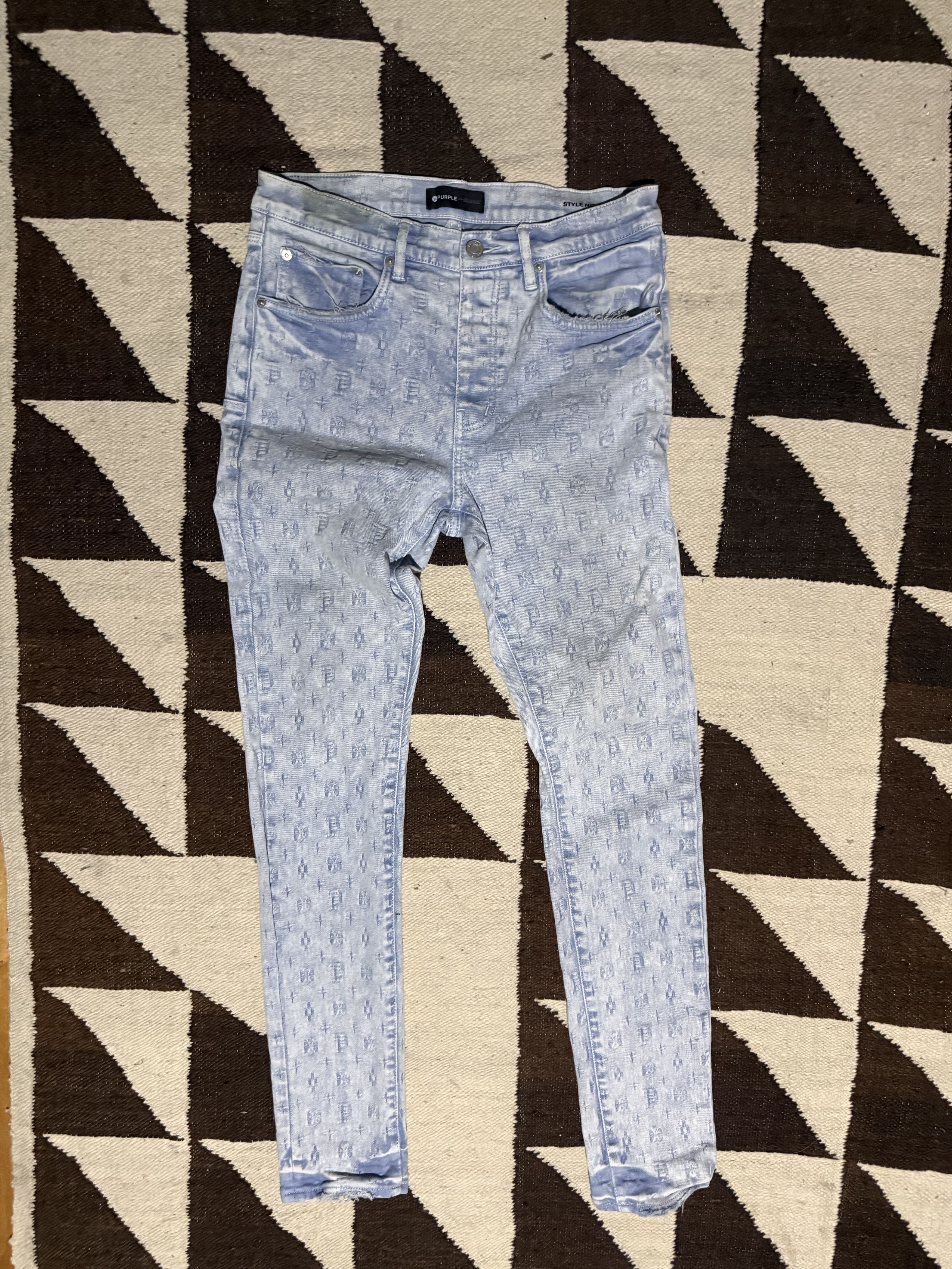 Purple Brand Purple Brand P001 Skinny Jeans Size US 30 / EU 46 - 2 Thumbnail