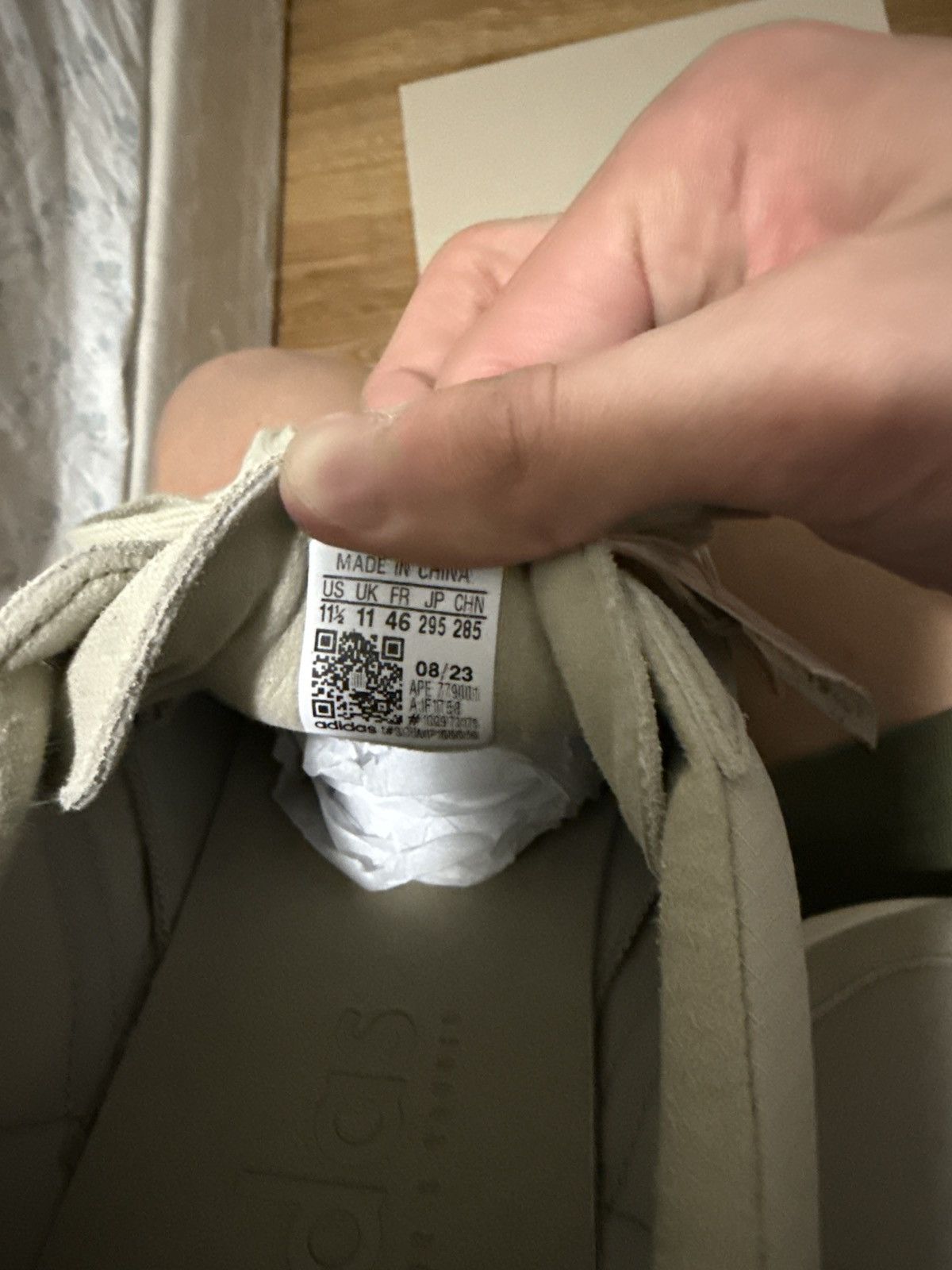 Adidas × Fear of God Fog x Adidas LA athletic runners sesame Size US 11.5 / EU 44-45 - 6 Thumbnail