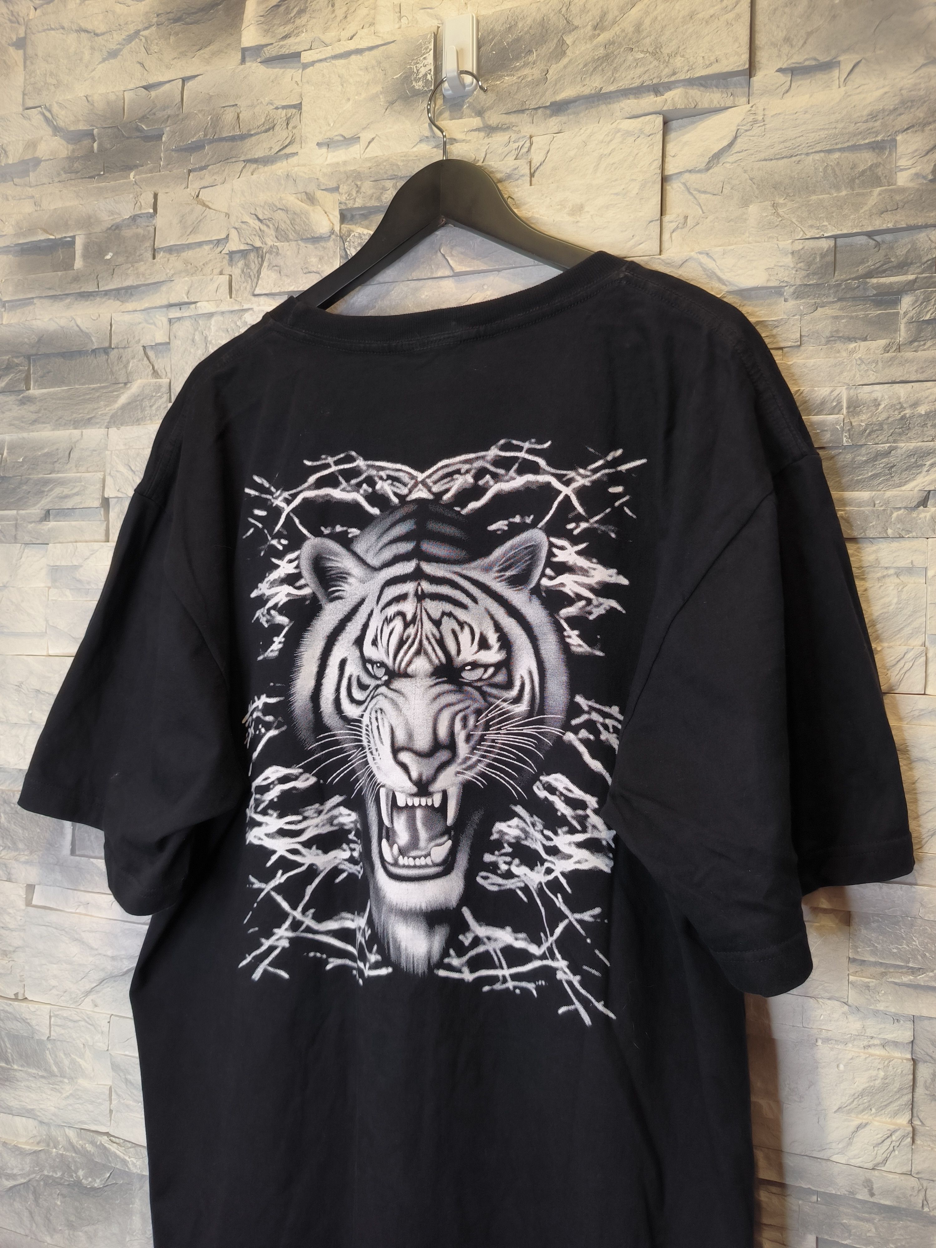 Other Vintage Tab Sons Lion Nature Tee Shirt Print Black Size US XXL / EU 58 / 5 - 3 Thumbnail