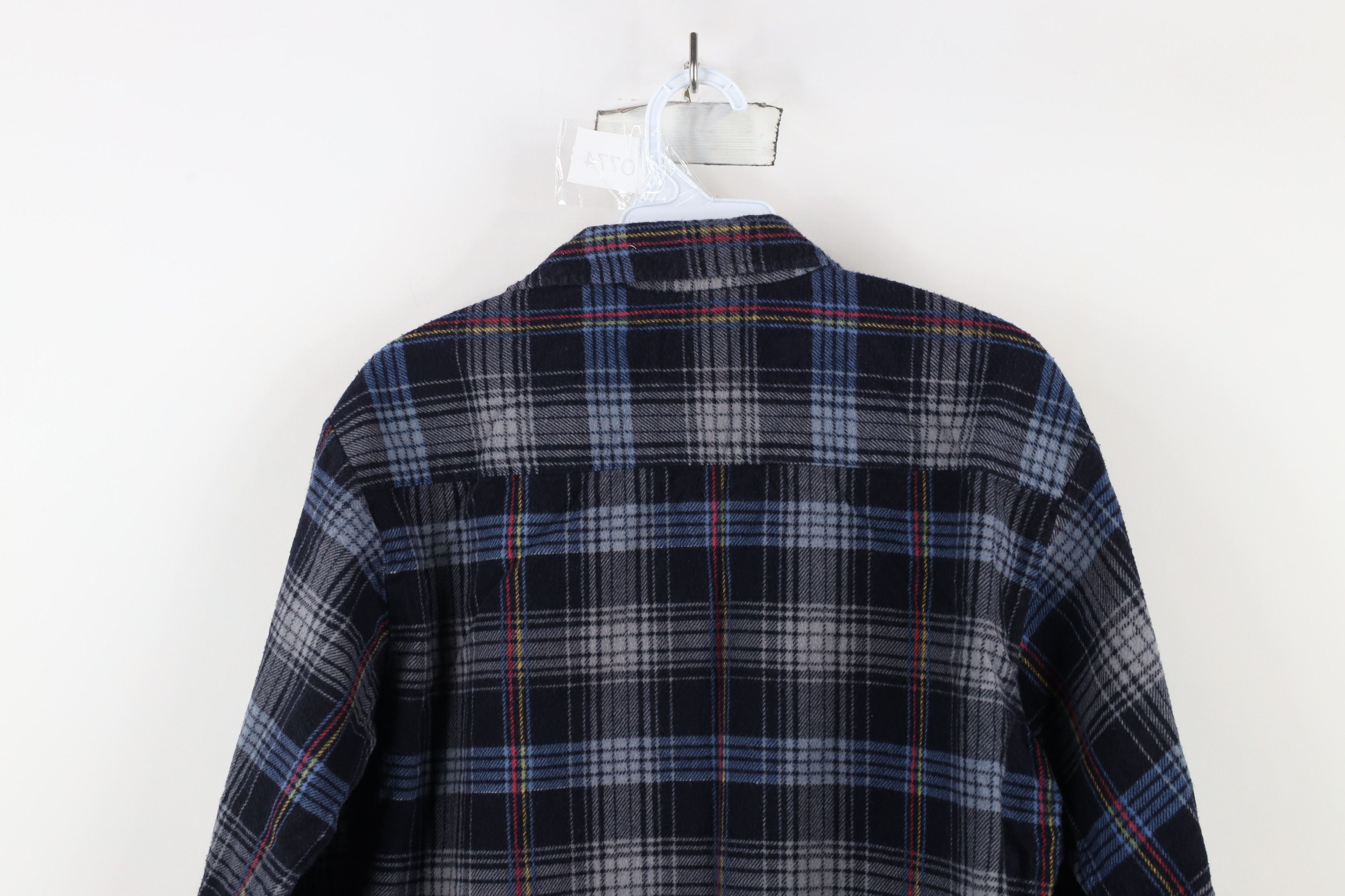 Vintage Vintage 90s Streetwear Rainbow Plaid Flannel Button Shirt Size US S / EU 44-46 / 1 - 8 Thumbnail