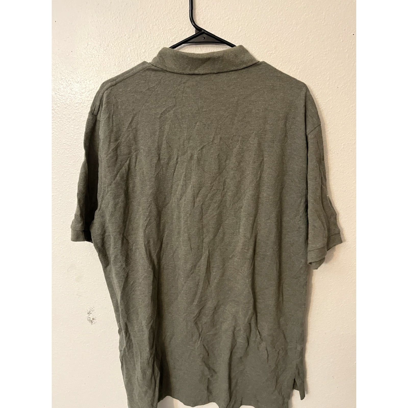 Polo Ralph Lauren Polo Ralph Lauren Polo Shirt Mens Solid Green XL Vintage Pony Logo 90s Classic Shirt Size US XL / EU 56 / 4 - 3 Thumbnail