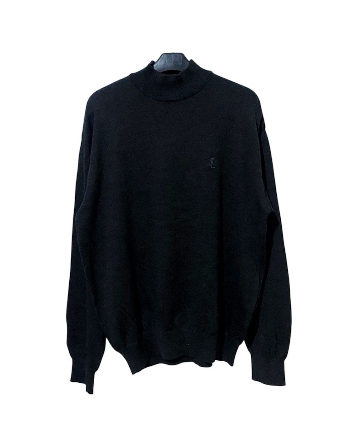 Yves Saint Laurent Vintage Yves Saint Laurent Turtleneck Sweatshirt Crewneck Size US XL / EU 56 / 4 - 1 Thumbnail