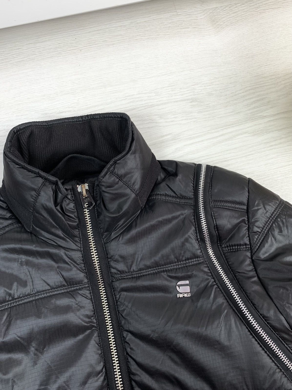 G-Star G-STAR RAW Meefic Quilted Mens Jacket Size M Size US M / EU 48-50 / 2 - 3 Thumbnail