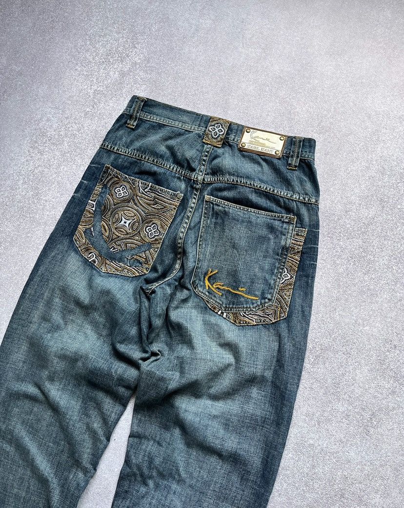 Karl Kani × Vintage Vintage Karl Kani Embroidery Baggy Jeans Y2K 32 Size US 32 / EU 48 - 2 Thumbnail