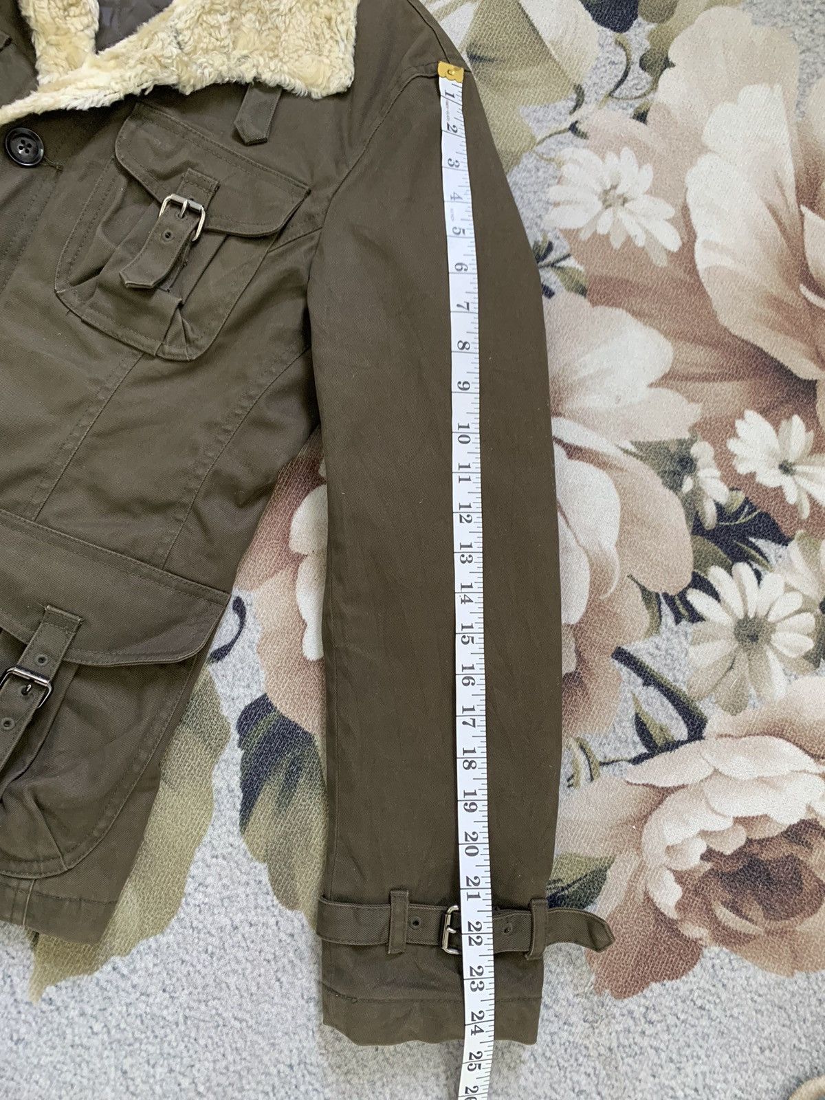 Japanese Brand Onboard Military Belted Pockets Style Jacket Size US M / EU 48-50 / 2 - 13 Thumbnail