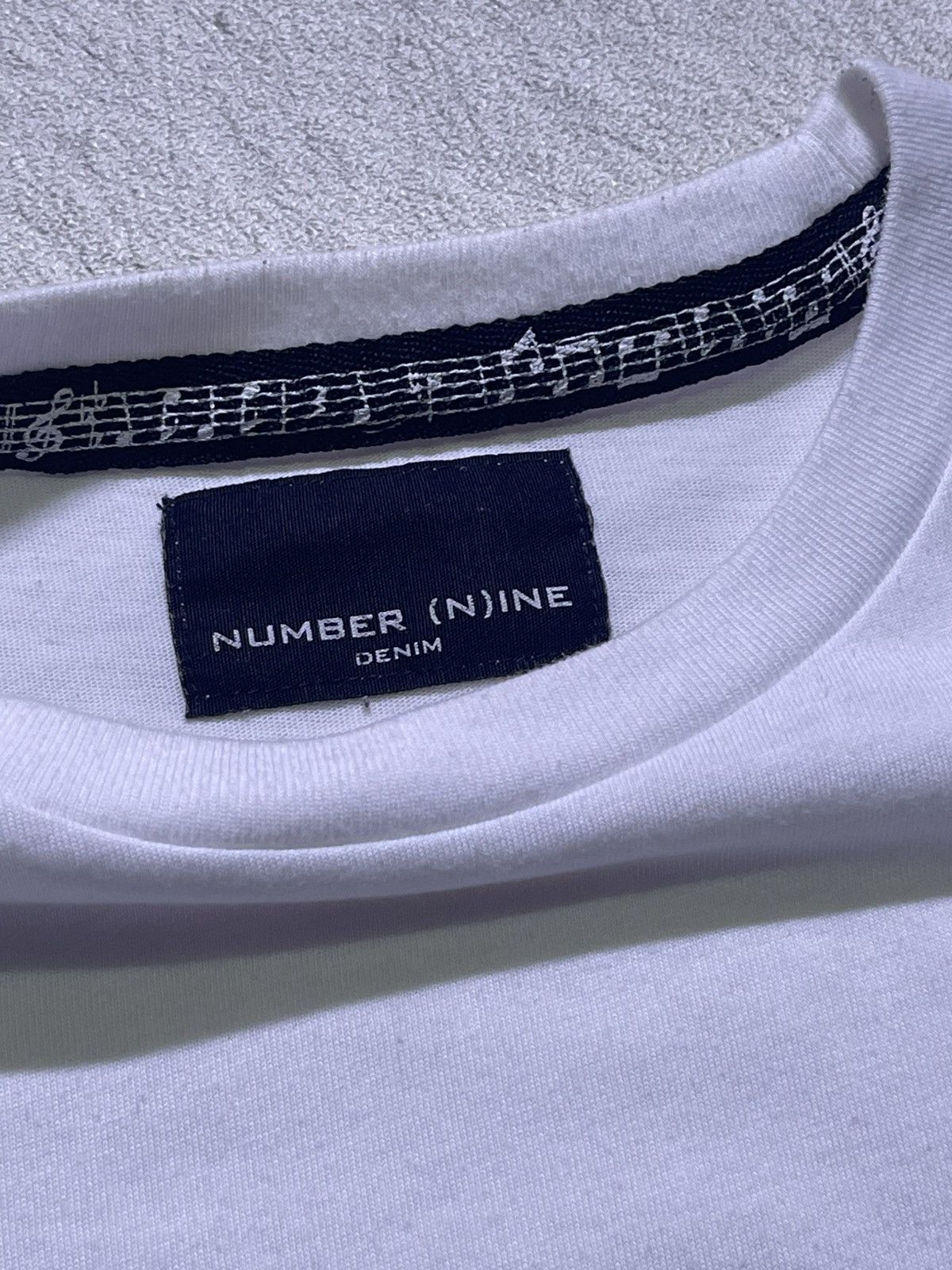 Number (N)ine NUMBER (N)INE short sleeve tshirt big logo Size US M / EU 48-50 / 2 - 4 Thumbnail