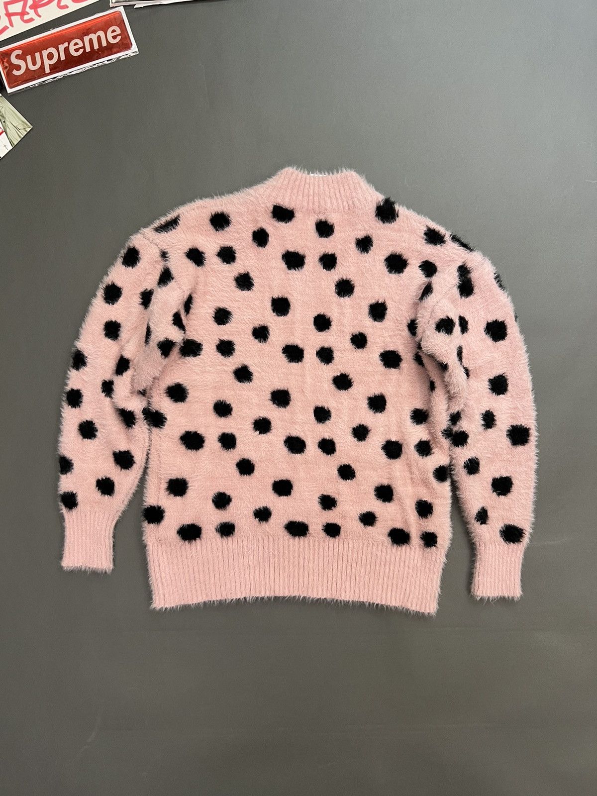 Other Pink & Black Polkadot Sweater Size M / US 6-8 / IT 42-44 - 2 Thumbnail