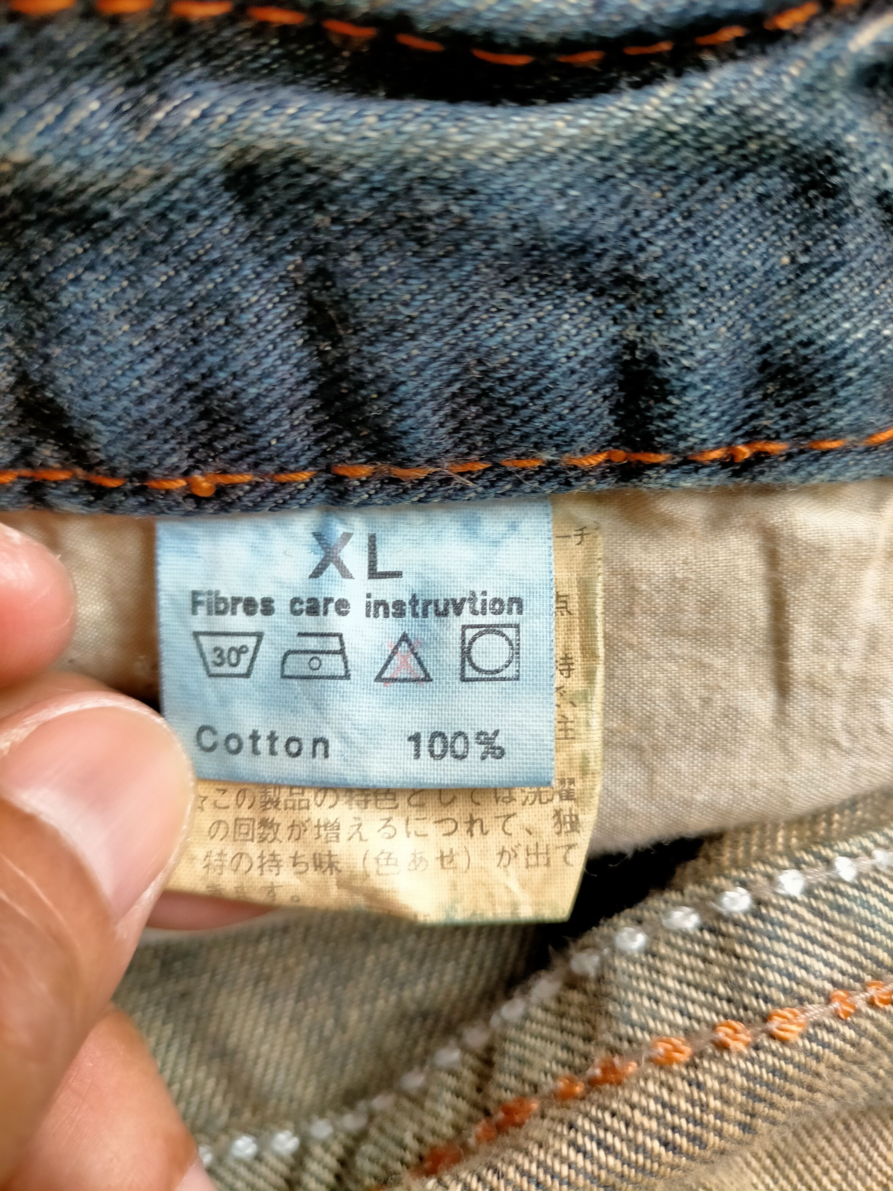 If Six Was Nine Flare Jeans OzzPinball Ripped Patchwork Boot cut denim Size US 35 - 15 Thumbnail