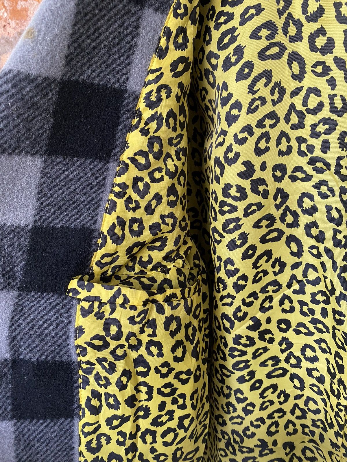 Swagger AW06 checked leopard print thinsulate coat Size US L / EU 52-54 / 3 - 13 Thumbnail